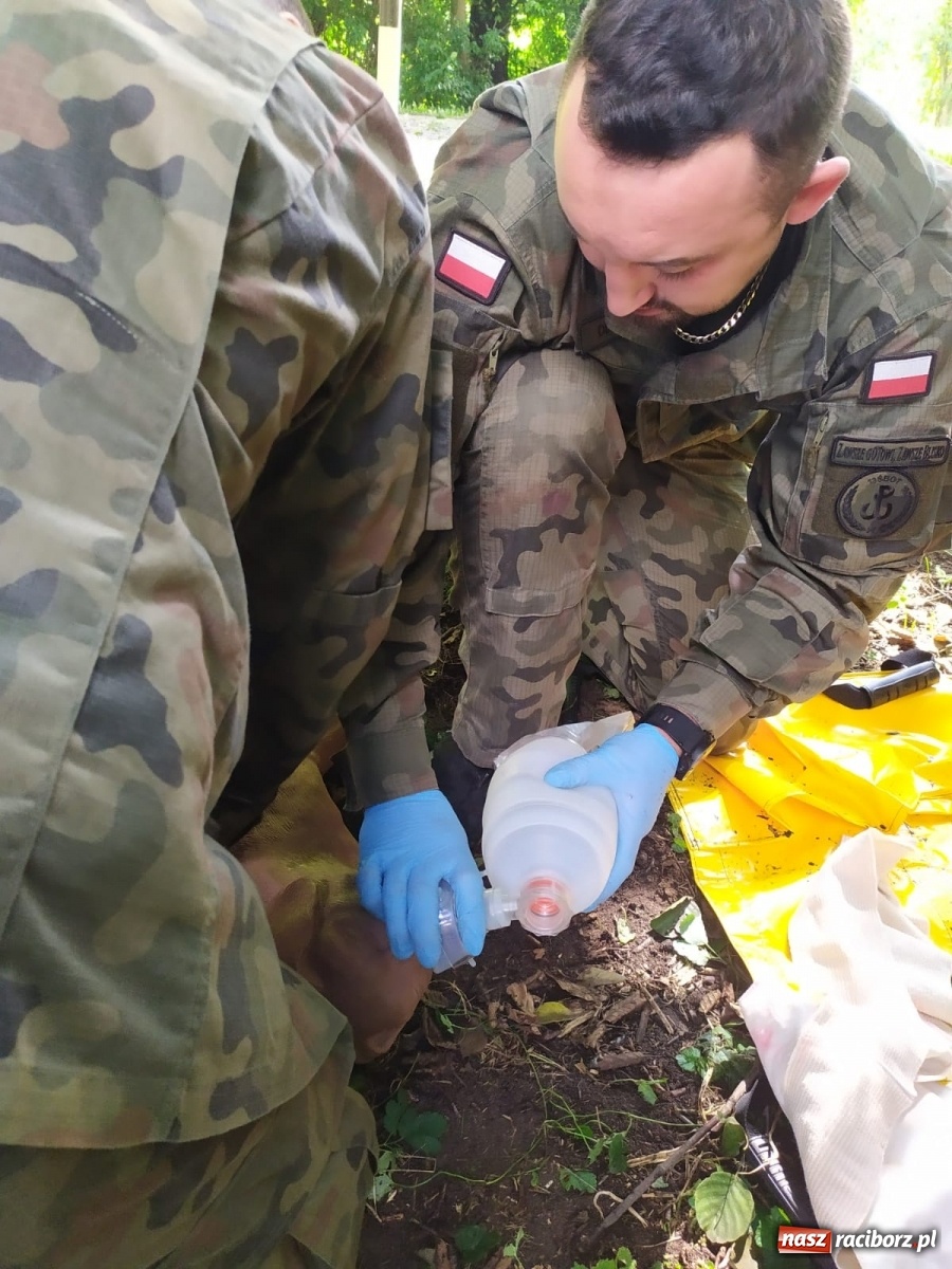 Zdjęcie w galerii na portalu naszraciborz.pl: Śląscy terytorialsi uczą się jak pomagać psim żołnierzom wiadomości z regionu