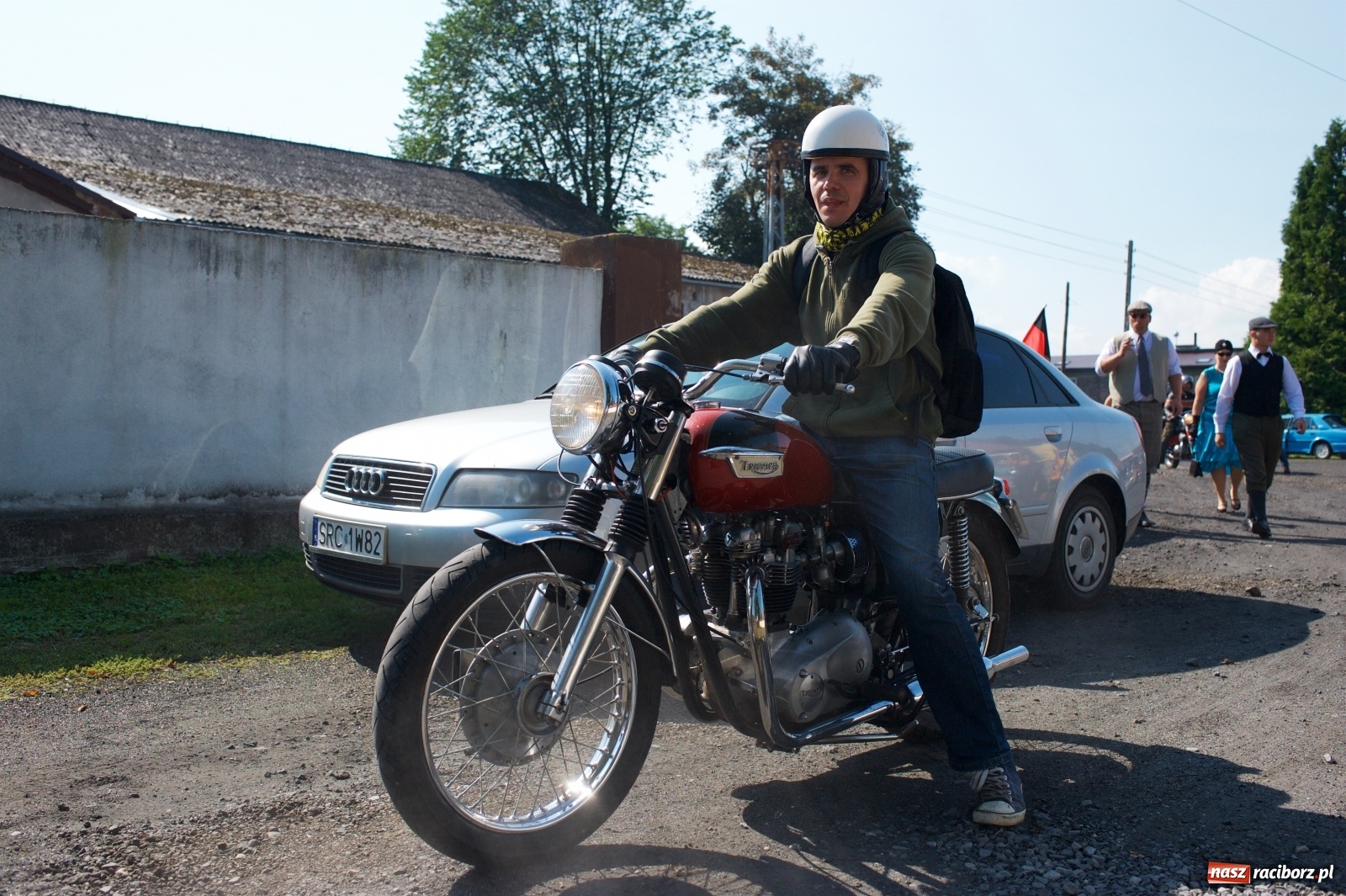 Zdjęcie w galerii na portalu naszraciborz.pl: Rajd Pruski dotarł do zamku w Tworkowie  wiadomości z regionu