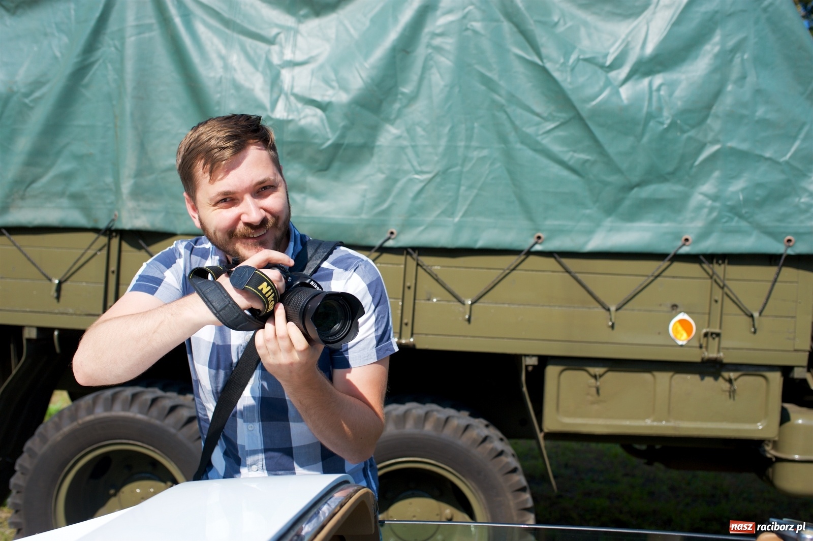 Zdjęcie w galerii na portalu naszraciborz.pl: Rajd Pruski dotarł do zamku w Tworkowie  wiadomości z regionu