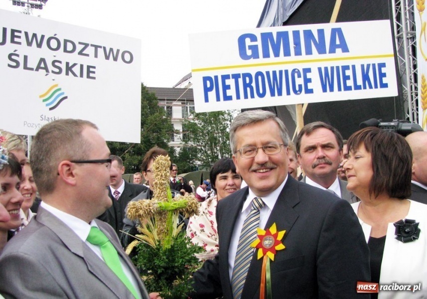 Zdjęcie w galerii na portalu naszraciborz.pl: Pietrowiczanie na prezydenckich dożynkach wiadomości z regionu