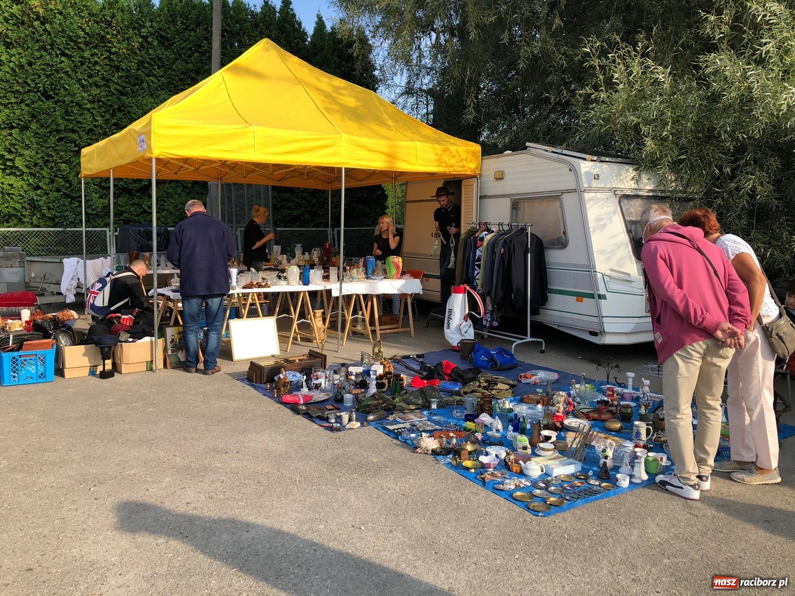 Zdjęcie w galerii na portalu naszraciborz.pl: Ruszył Jarmark na Granicy w Chałupkach  wiadomości z regionu