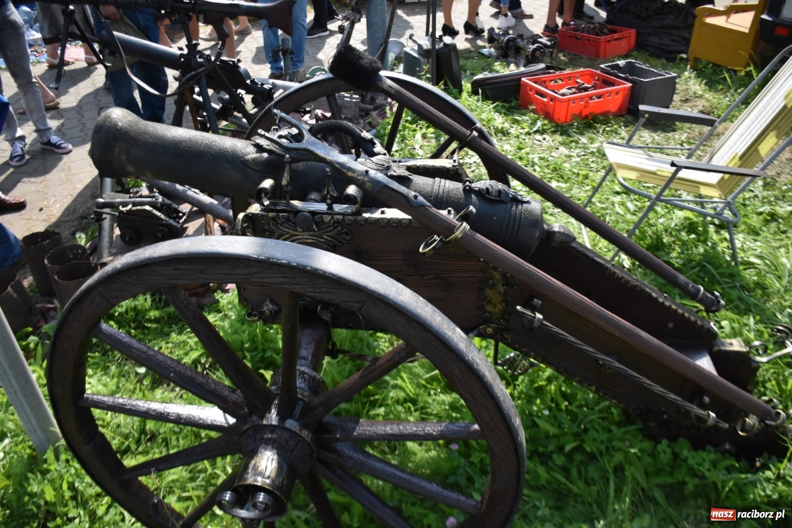 Zdjęcie w galerii na portalu naszraciborz.pl: Ruszył Jarmark na Granicy w Chałupkach  wiadomości z regionu