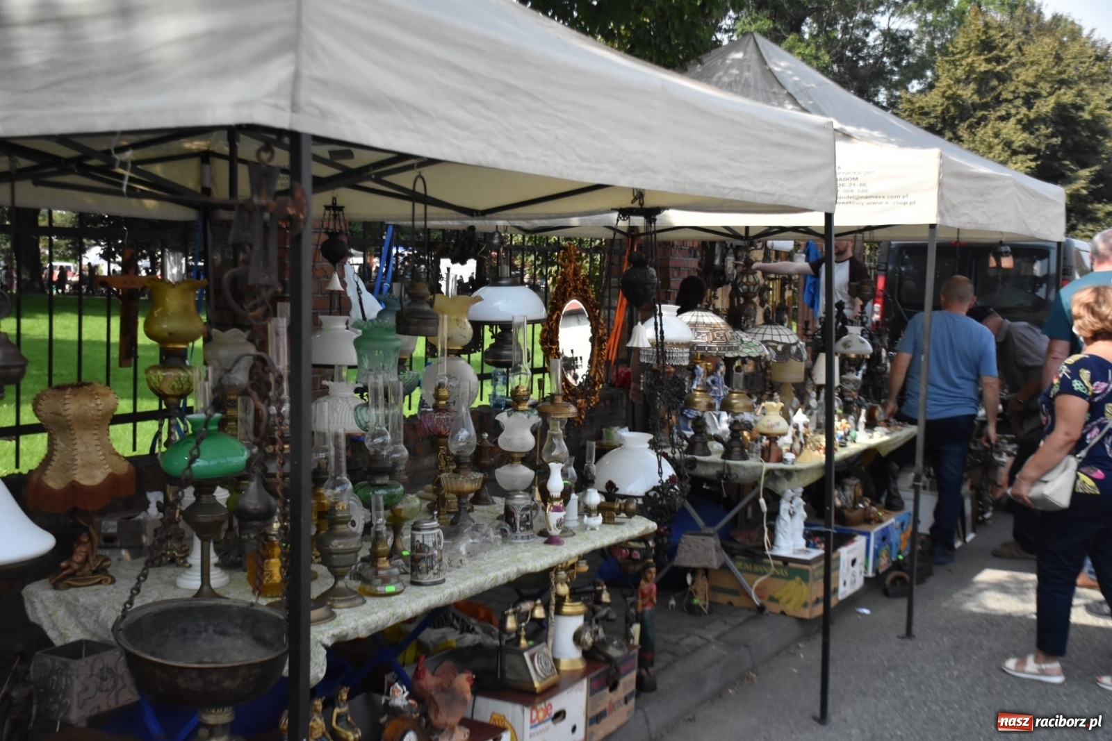 Zdjęcie w galerii na portalu naszraciborz.pl: Ruszył Jarmark na Granicy w Chałupkach  wiadomości z regionu