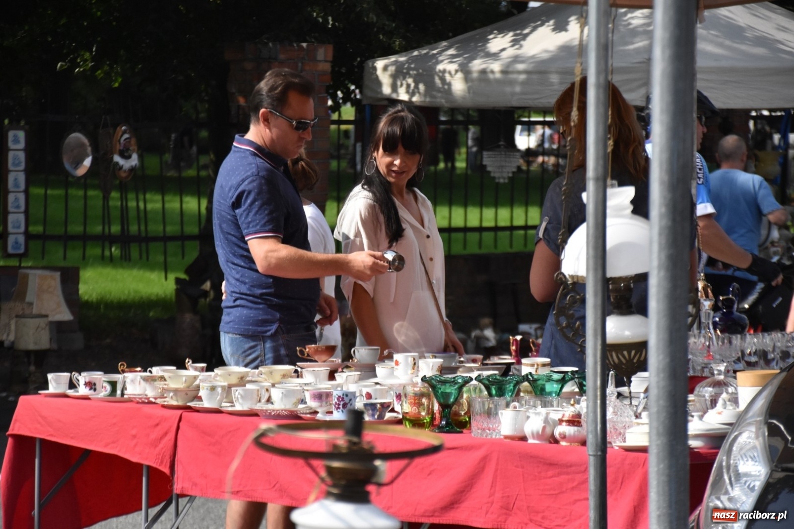 Zdjęcie w galerii na portalu naszraciborz.pl: Ruszył Jarmark na Granicy w Chałupkach  wiadomości z regionu