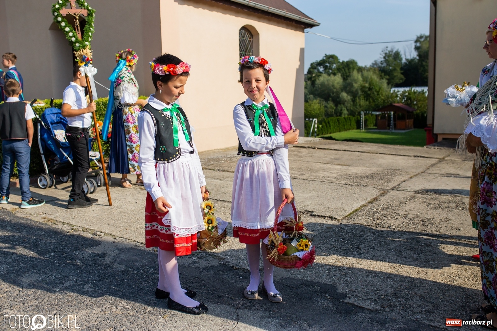 Zdjęcie w galerii na portalu naszraciborz.pl: Dożynki w parafii Łubowice. Korowód wyruszył z Ligoty Książęcej wiadomości z regionu