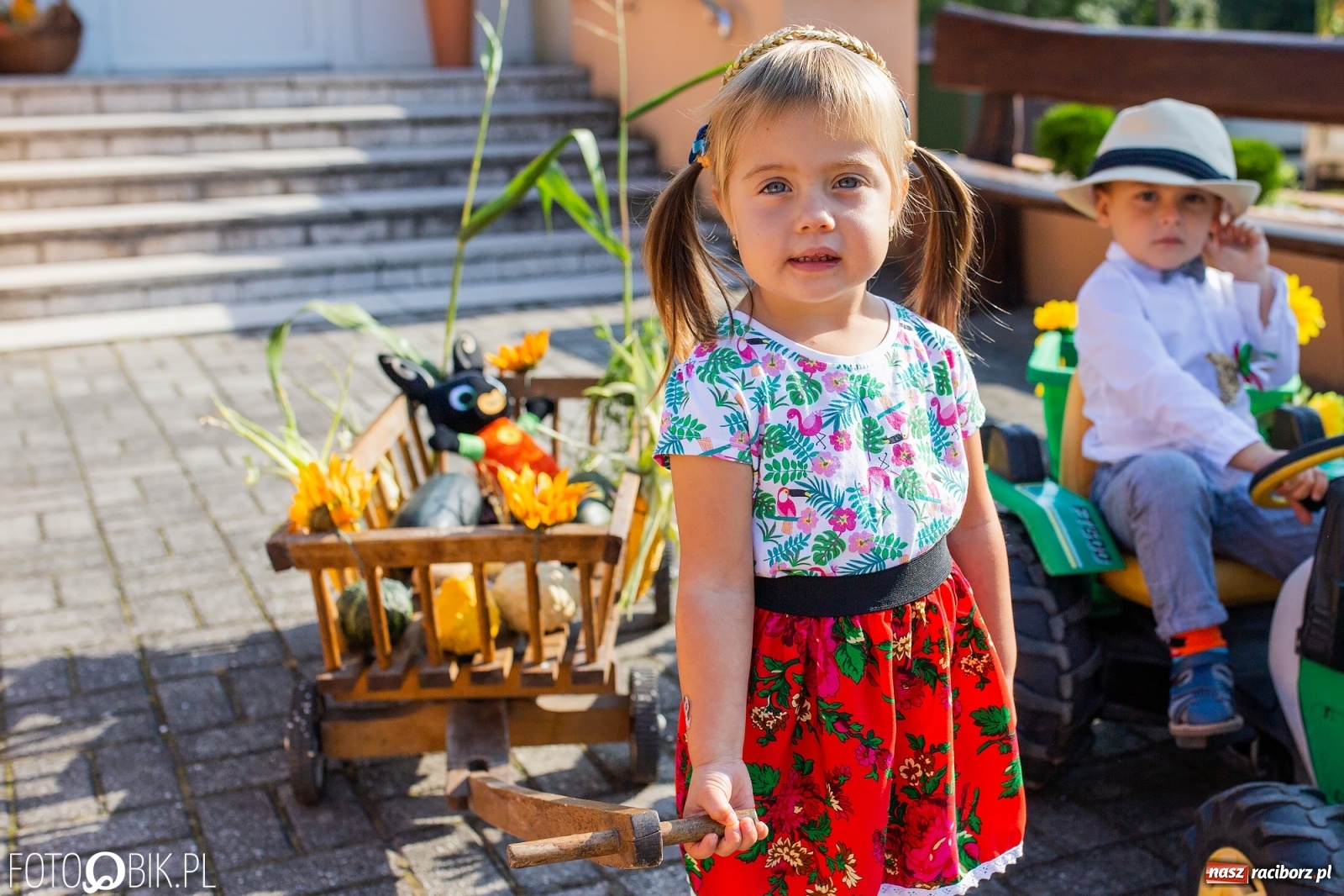 Zdjęcie w galerii na portalu naszraciborz.pl: Dożynki w parafii Łubowice. Korowód wyruszył z Ligoty Książęcej wiadomości z regionu