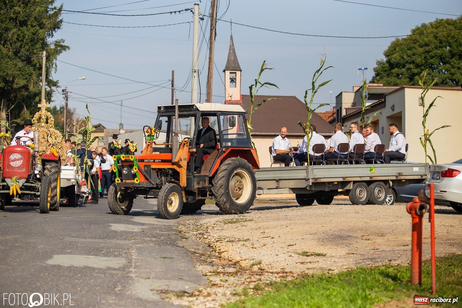Zdjęcie w galerii na portalu naszraciborz.pl: Dożynki w parafii Łubowice. Korowód wyruszył z Ligoty Książęcej wiadomości z regionu