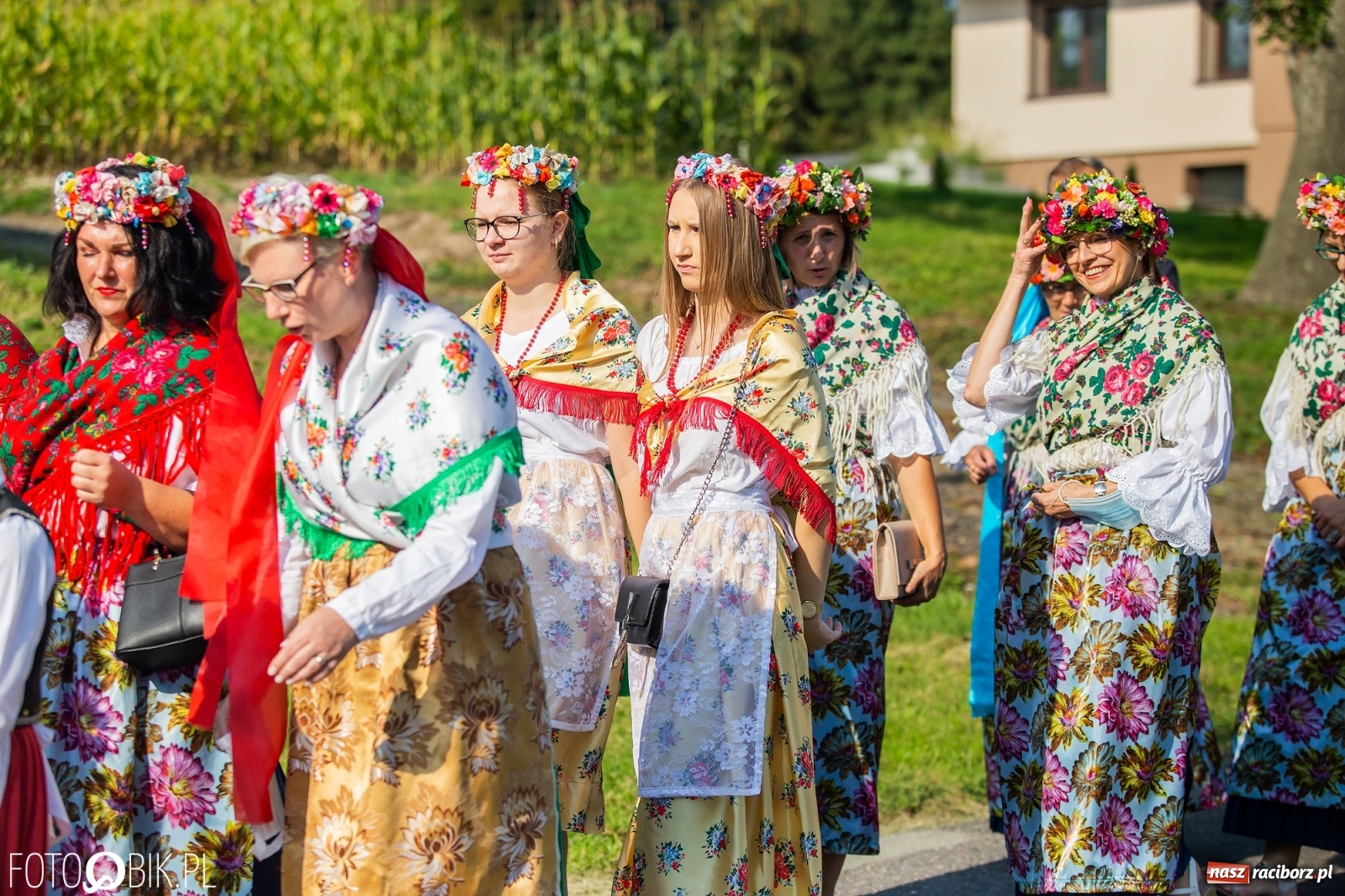 Zdjęcie w galerii na portalu naszraciborz.pl: Dożynki w parafii Łubowice. Korowód wyruszył z Ligoty Książęcej wiadomości z regionu