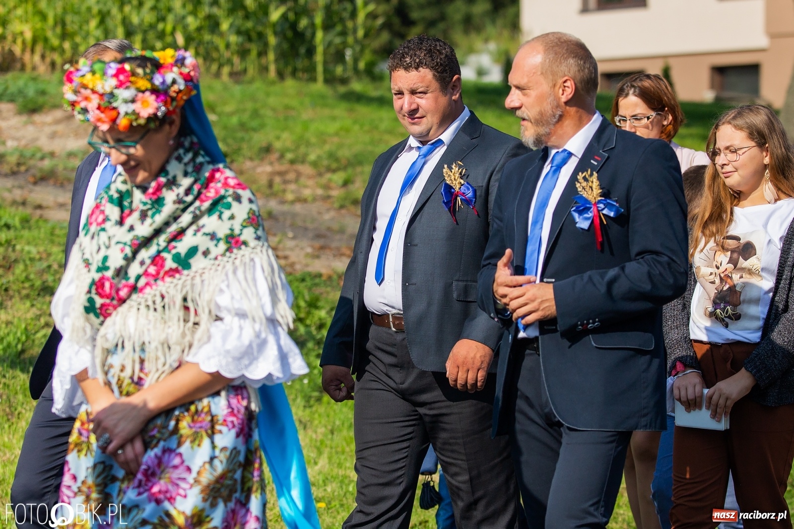 Zdjęcie w galerii na portalu naszraciborz.pl: Dożynki w parafii Łubowice. Korowód wyruszył z Ligoty Książęcej wiadomości z regionu