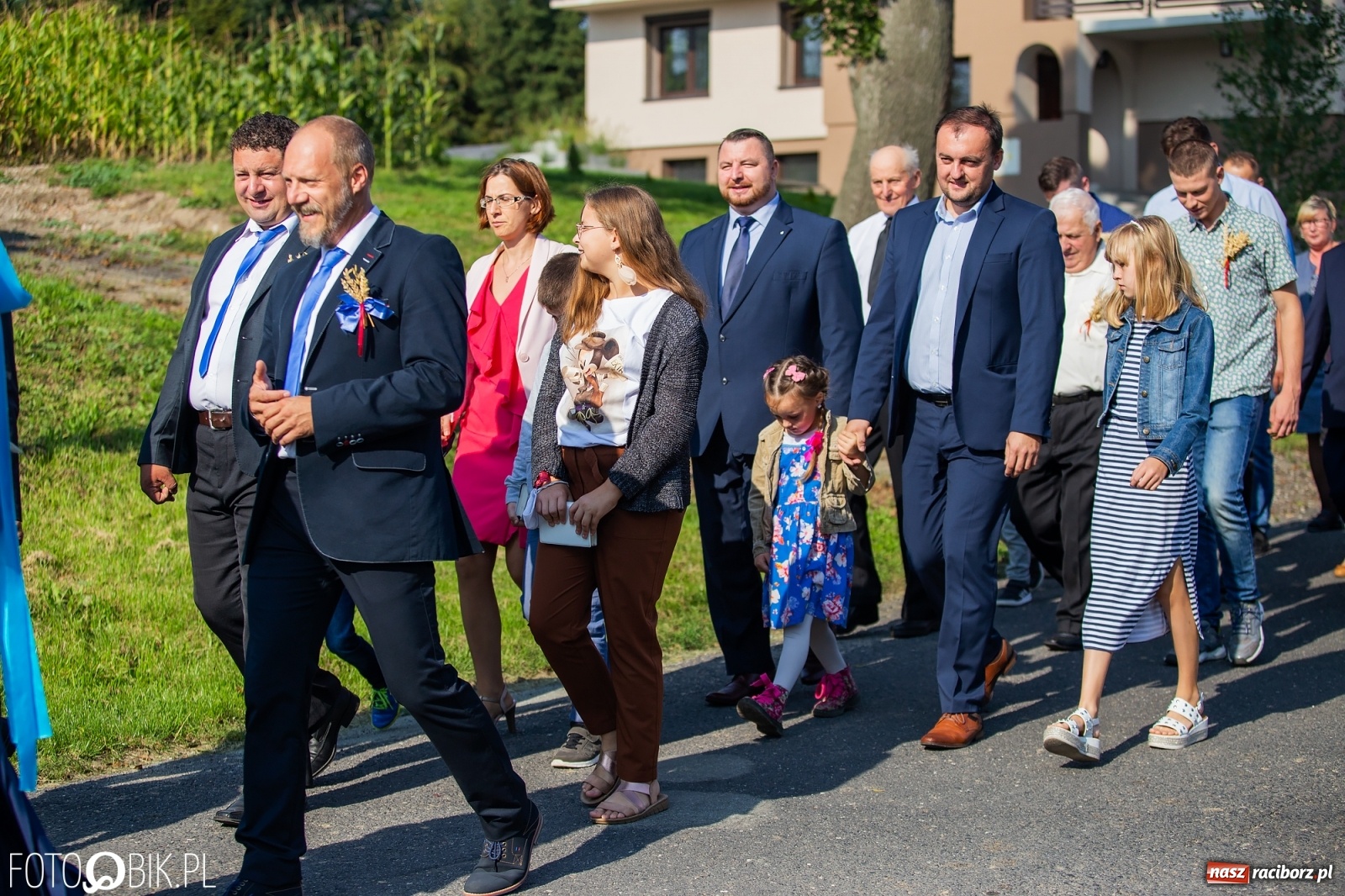 Zdjęcie w galerii na portalu naszraciborz.pl: Dożynki w parafii Łubowice. Korowód wyruszył z Ligoty Książęcej wiadomości z regionu