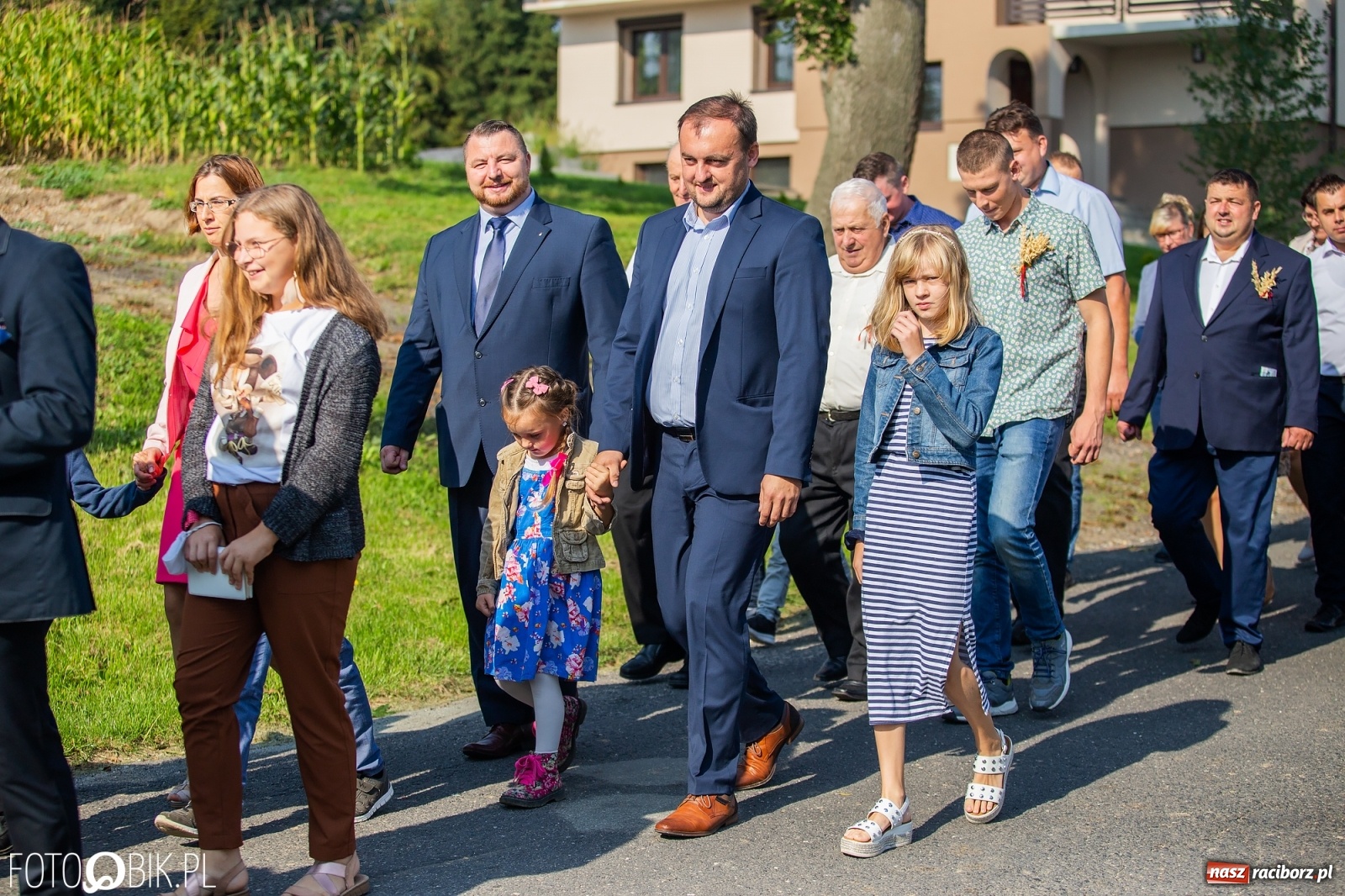 Zdjęcie w galerii na portalu naszraciborz.pl: Dożynki w parafii Łubowice. Korowód wyruszył z Ligoty Książęcej wiadomości z regionu