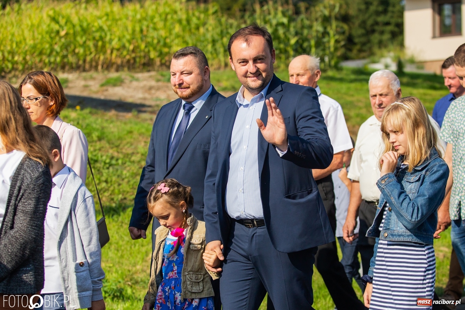 Zdjęcie w galerii na portalu naszraciborz.pl: Dożynki w parafii Łubowice. Korowód wyruszył z Ligoty Książęcej wiadomości z regionu