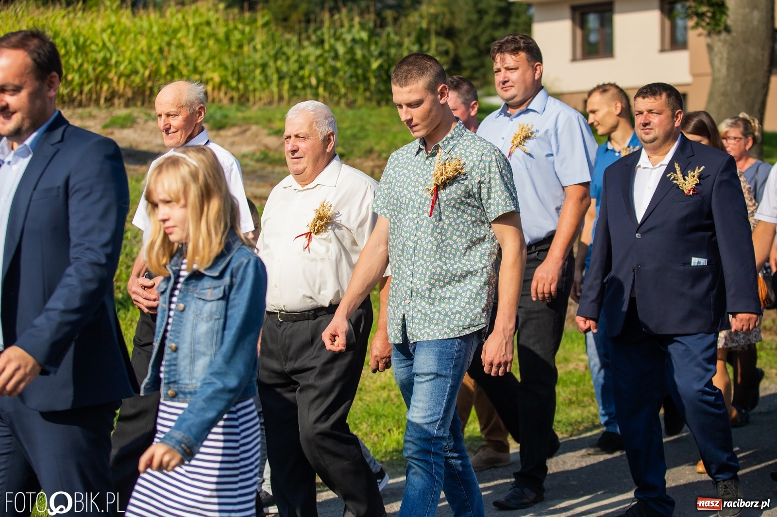 Zdjęcie w galerii na portalu naszraciborz.pl: Dożynki w parafii Łubowice. Korowód wyruszył z Ligoty Książęcej wiadomości z regionu