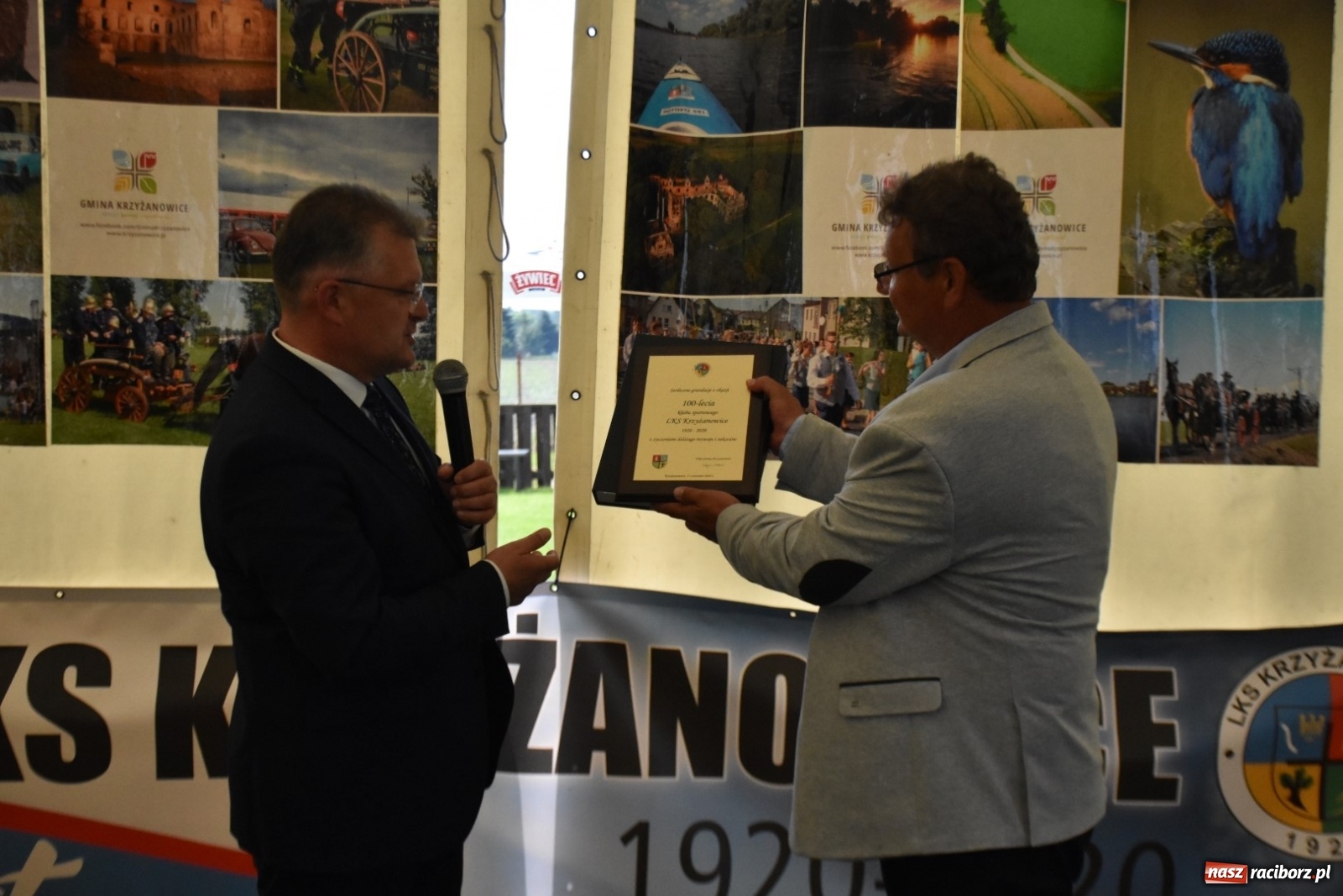 Zdjęcie w galerii na portalu naszraciborz.pl: 100-lecie LKS Krzyżanowice. Oficjalne obchody  wiadomości z regionu