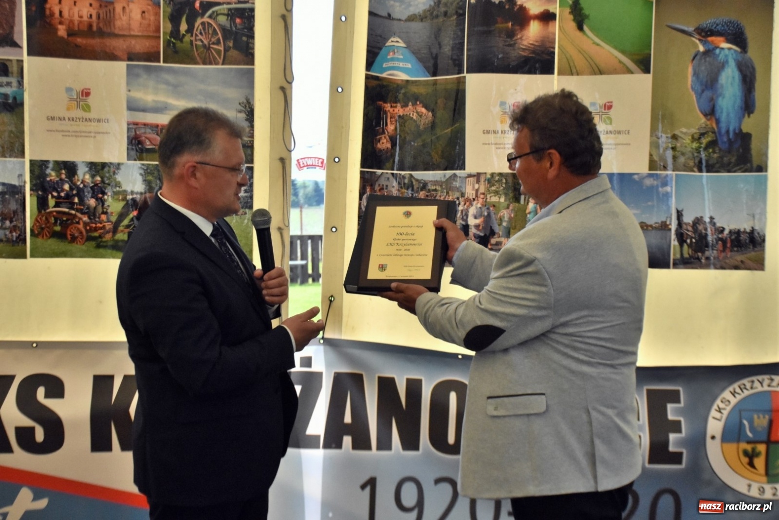 Zdjęcie w galerii na portalu naszraciborz.pl: 100-lecie LKS Krzyżanowice. Oficjalne obchody  wiadomości z regionu