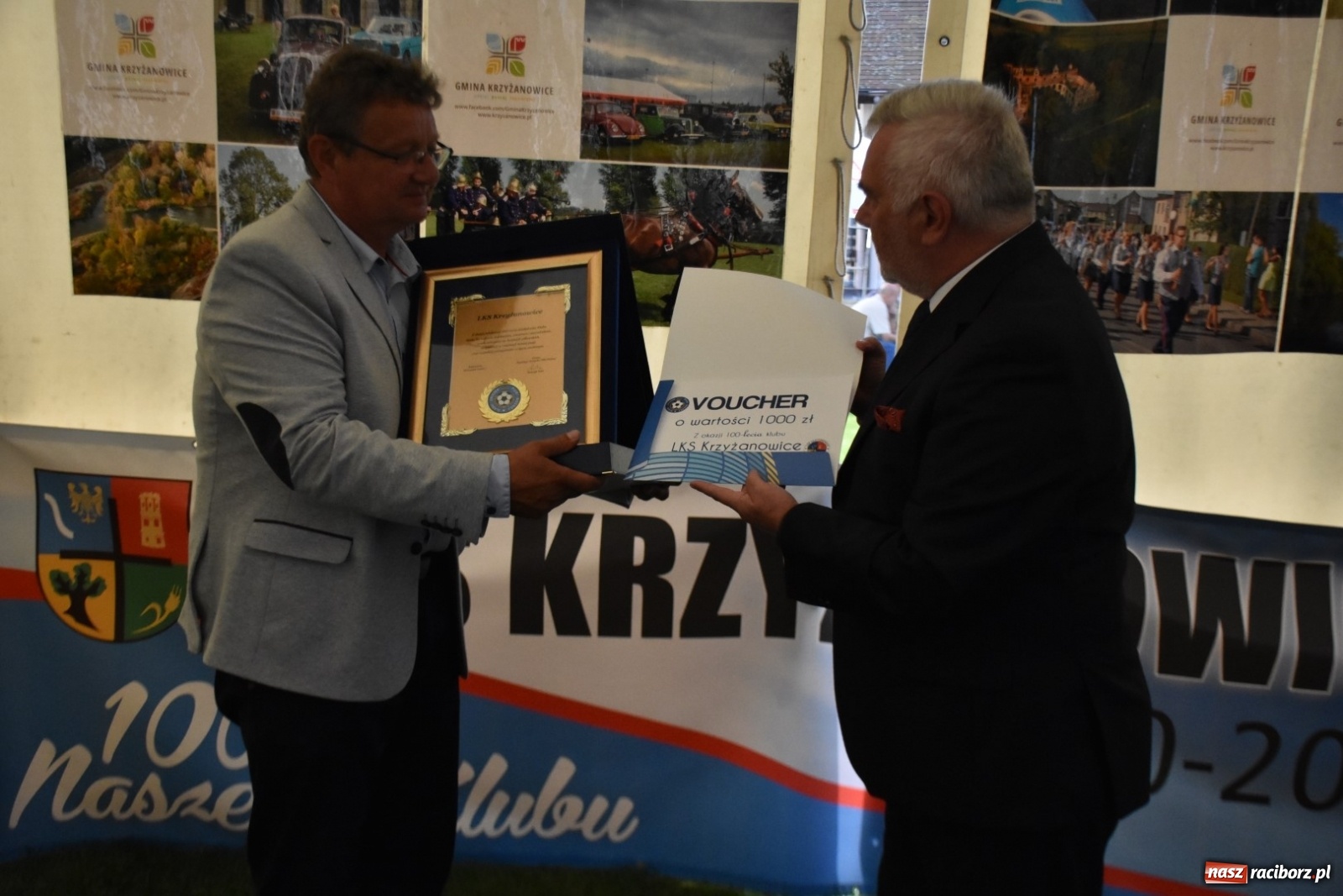 Zdjęcie w galerii na portalu naszraciborz.pl: 100-lecie LKS Krzyżanowice. Oficjalne obchody  wiadomości z regionu