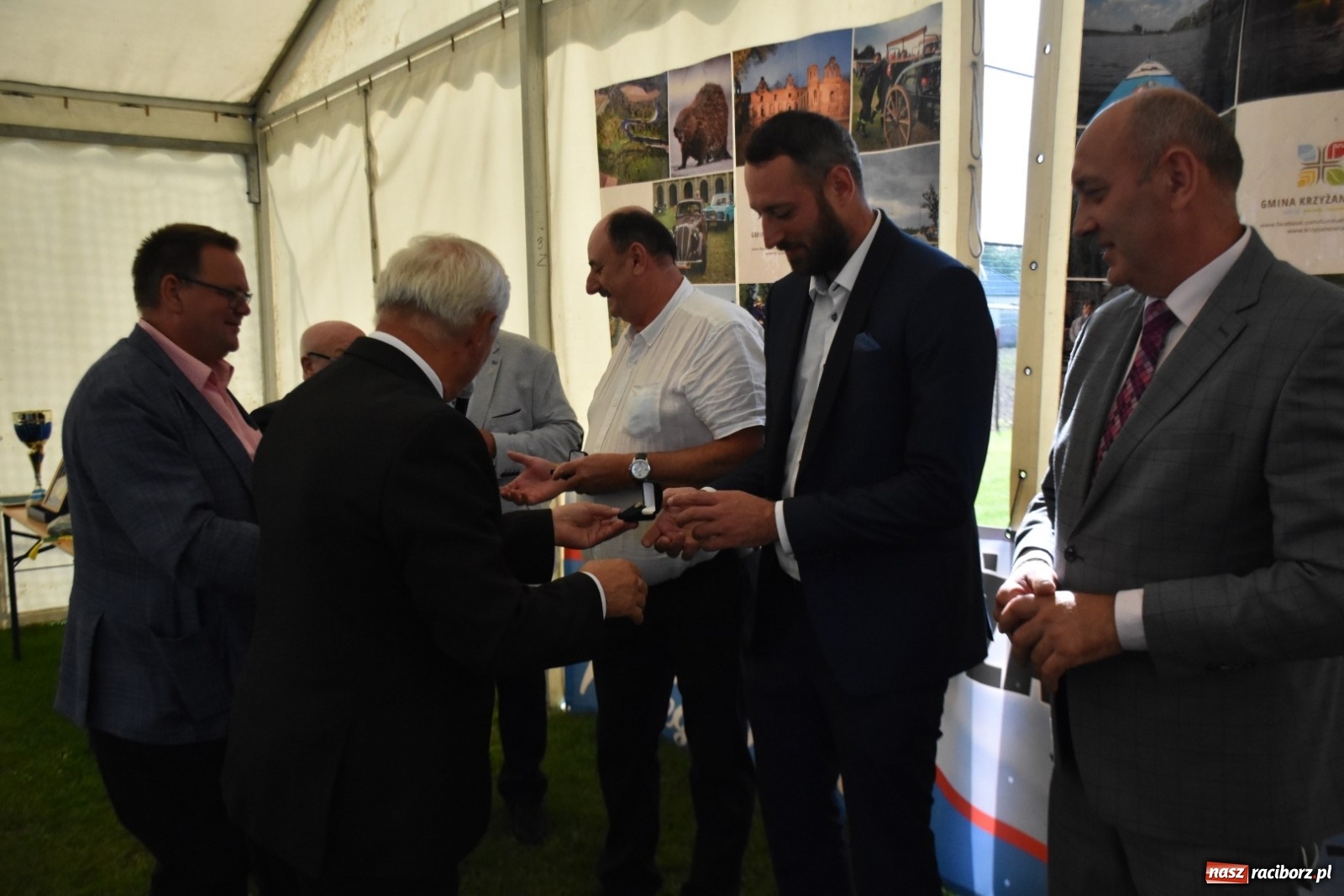 Zdjęcie w galerii na portalu naszraciborz.pl: 100-lecie LKS Krzyżanowice. Oficjalne obchody  wiadomości z regionu