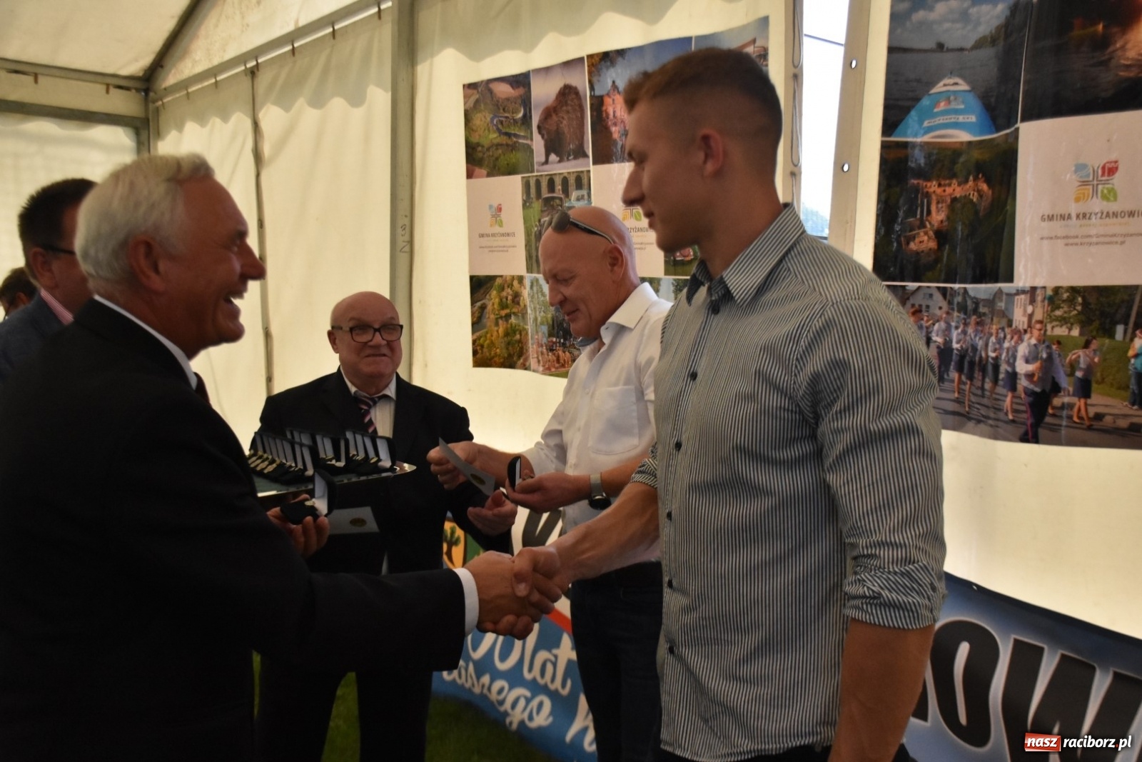 Zdjęcie w galerii na portalu naszraciborz.pl: 100-lecie LKS Krzyżanowice. Oficjalne obchody  wiadomości z regionu