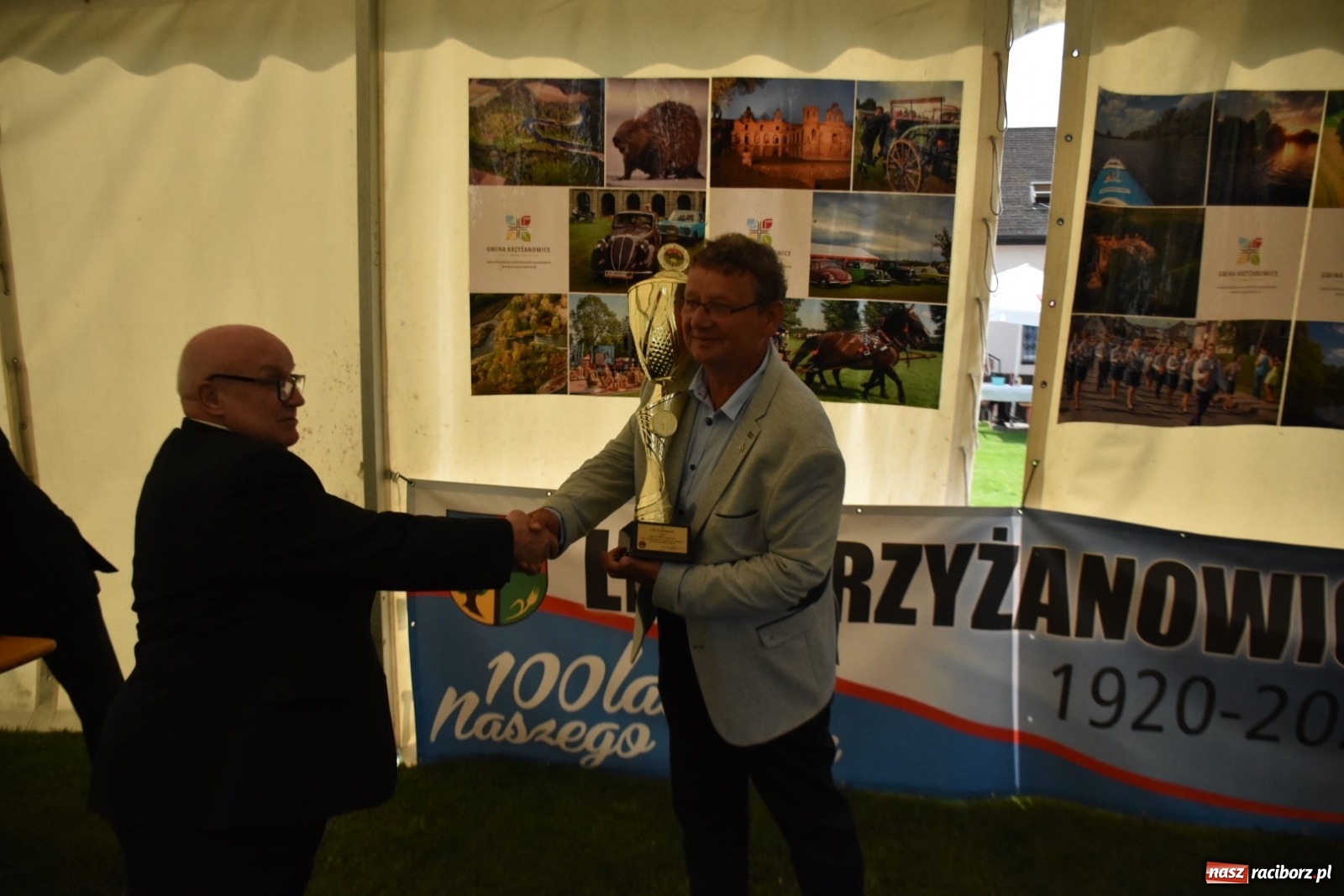 Zdjęcie w galerii na portalu naszraciborz.pl: 100-lecie LKS Krzyżanowice. Oficjalne obchody  wiadomości z regionu