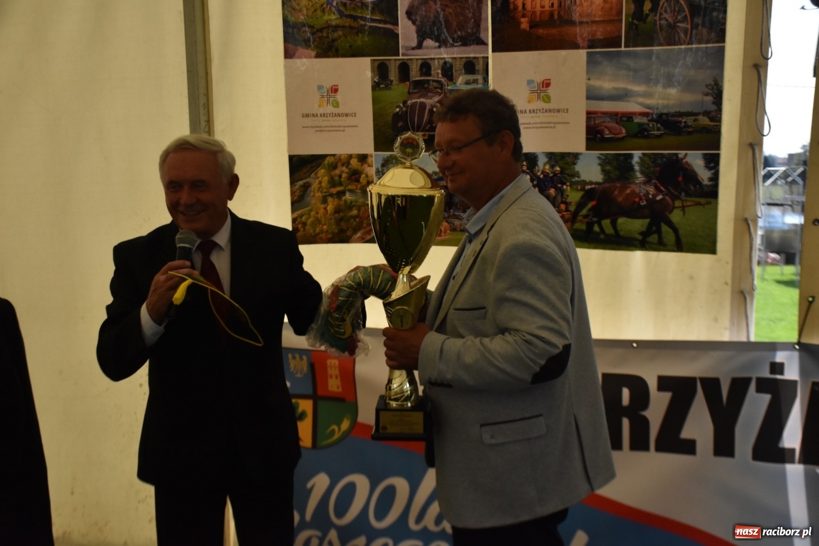 Zdjęcie w galerii na portalu naszraciborz.pl: 100-lecie LKS Krzyżanowice. Oficjalne obchody  wiadomości z regionu