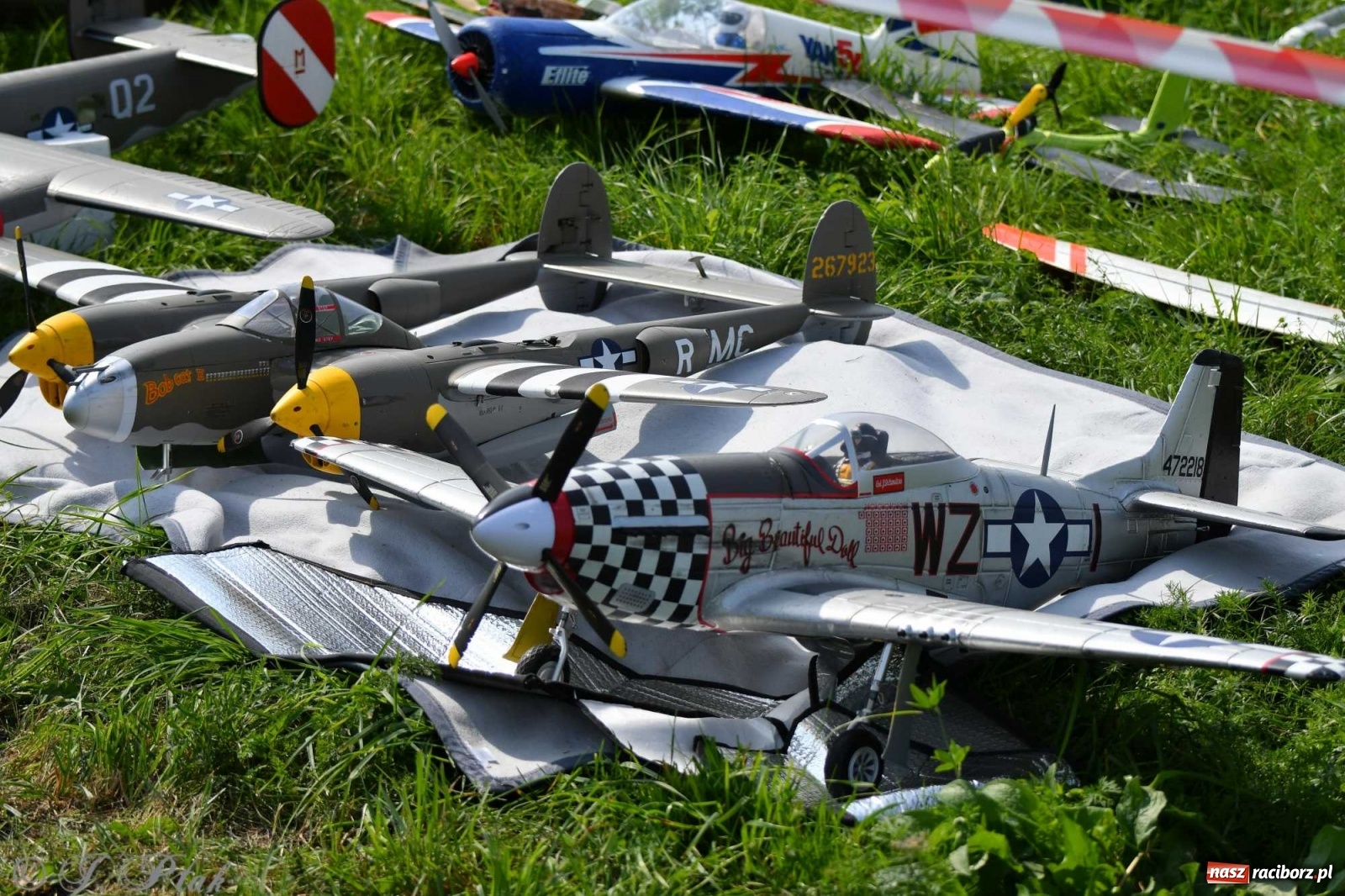 Zdjęcie w galerii na portalu naszraciborz.pl: Raciborskie air show przyciągnęło tłumy  wiadomości z regionu