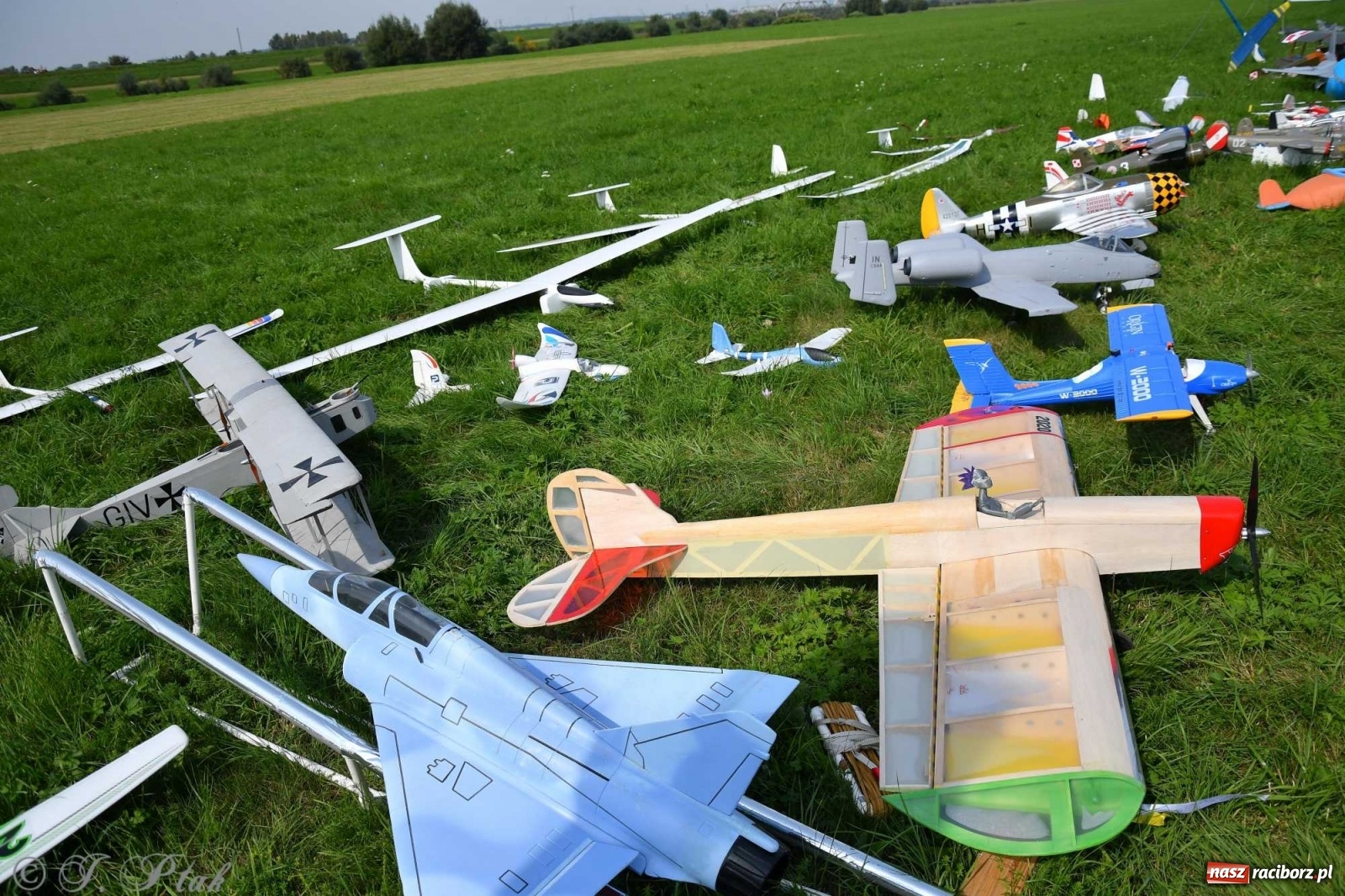 Zdjęcie w galerii na portalu naszraciborz.pl: Raciborskie air show przyciągnęło tłumy  wiadomości z regionu