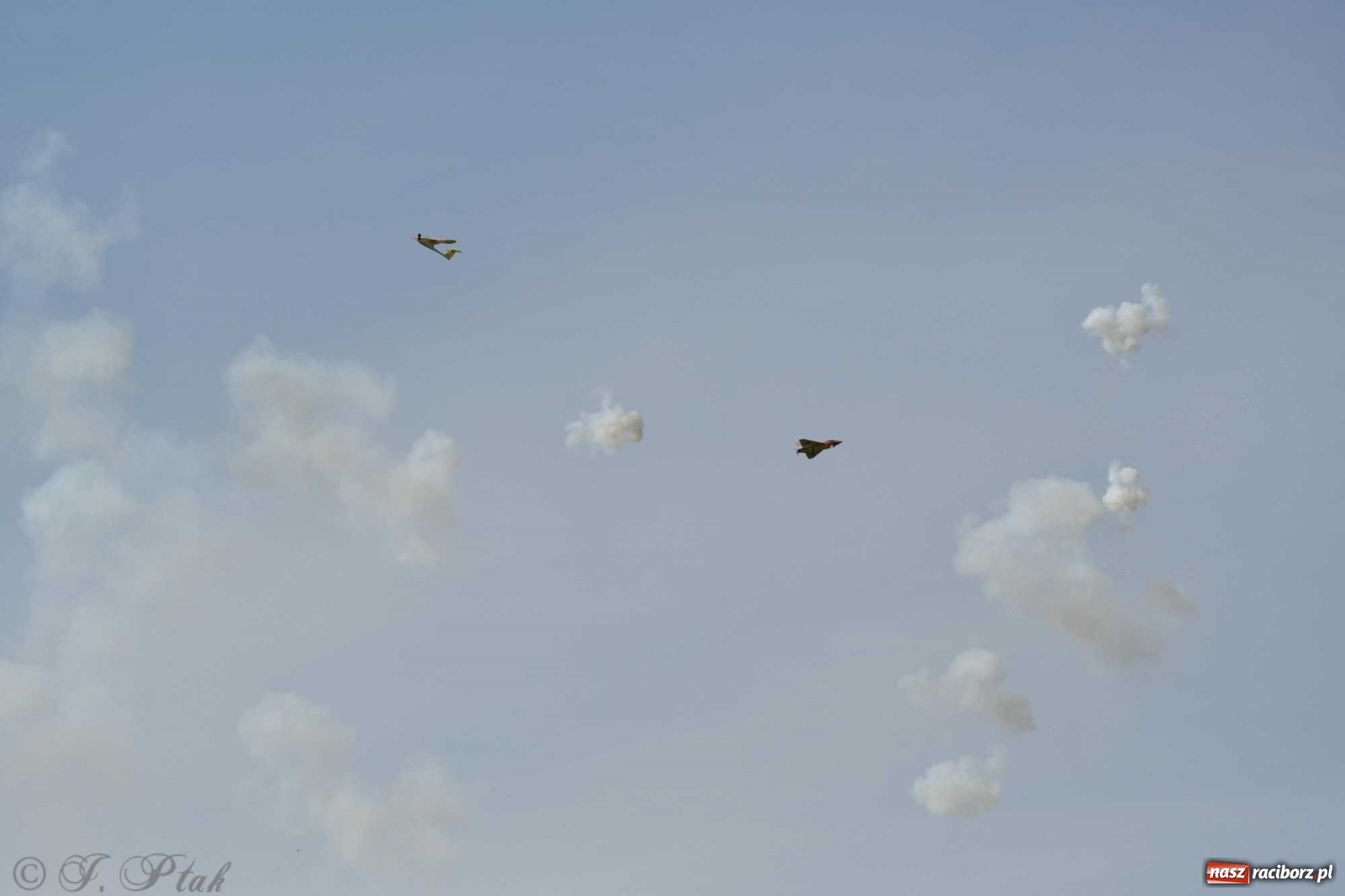 Zdjęcie w galerii na portalu naszraciborz.pl: Raciborskie air show przyciągnęło tłumy  wiadomości z regionu