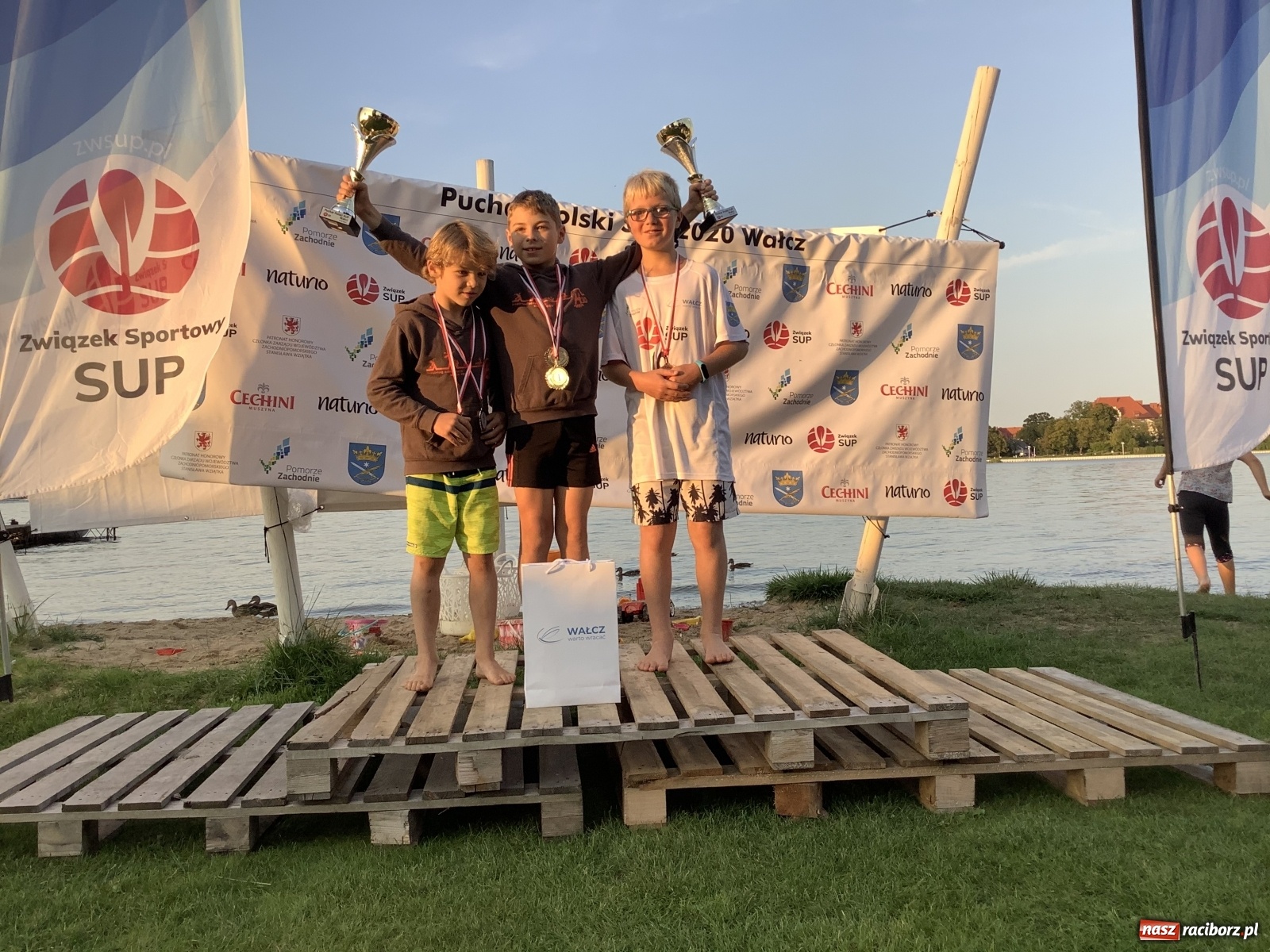 Zdjęcie w galerii na portalu naszraciborz.pl: Puchar Polski SUP Wałcz 2020. Raciborzanie z czterema pucharami  wiadomości z regionu