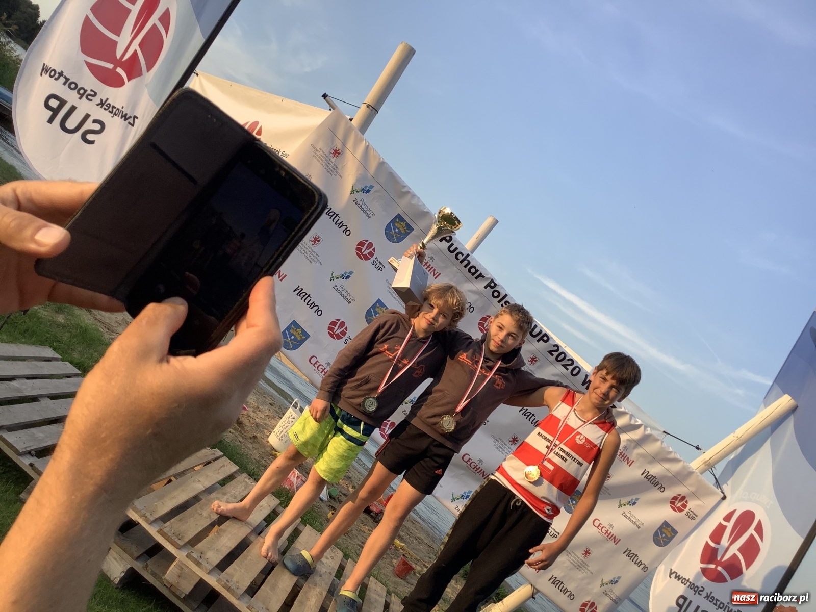 Zdjęcie w galerii na portalu naszraciborz.pl: Puchar Polski SUP Wałcz 2020. Raciborzanie z czterema pucharami  wiadomości z regionu