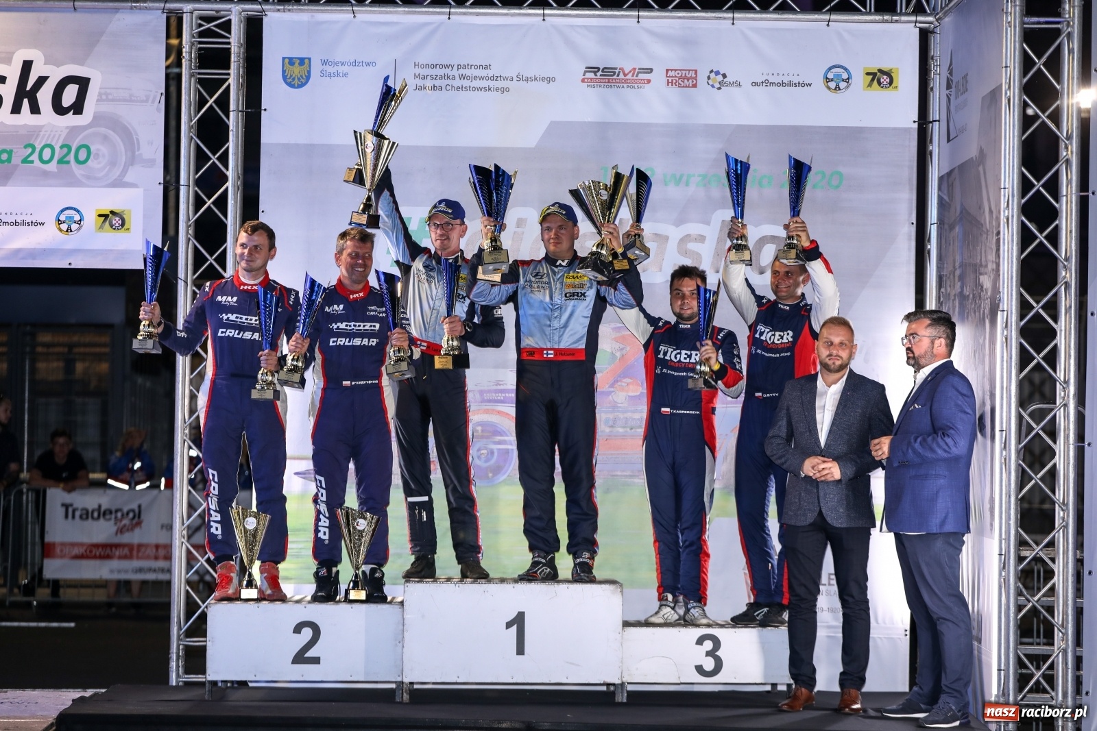 Zdjęcie w galerii na portalu naszraciborz.pl: Finowie zwycięzcami Rajdu Śląska 2020 wiadomości z regionu