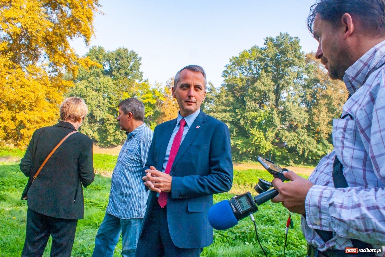Zdjęcie w galerii na portalu naszraciborz.pl: Budowa lewobrzeżnych bulwarów symbolicznie rozpoczęta [FOTO i WIDEO] wiadomości z regionu
