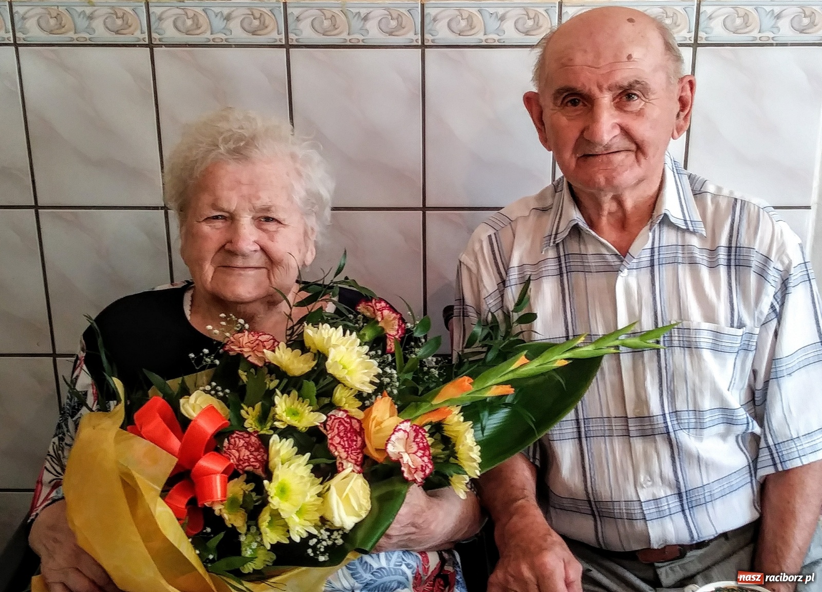 Zdjęcie w galerii na portalu naszraciborz.pl: Wójt Gminy Rudnik odwiedził jubilatów wiadomości z regionu