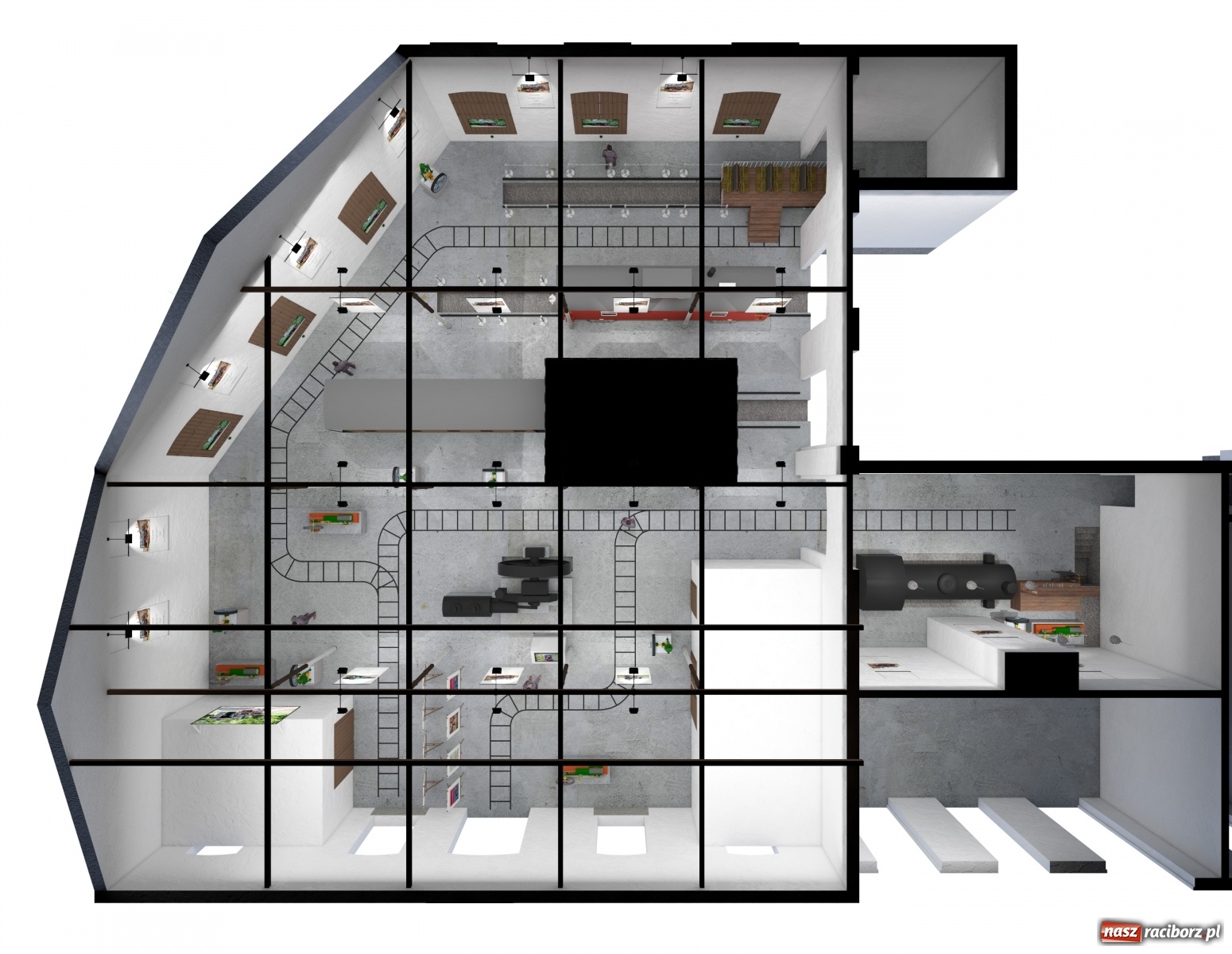 Zdjęcie w galerii na portalu naszraciborz.pl: Powiat raciborski będzie miał pierwszą multimedialną ekspozycję wiadomości z regionu