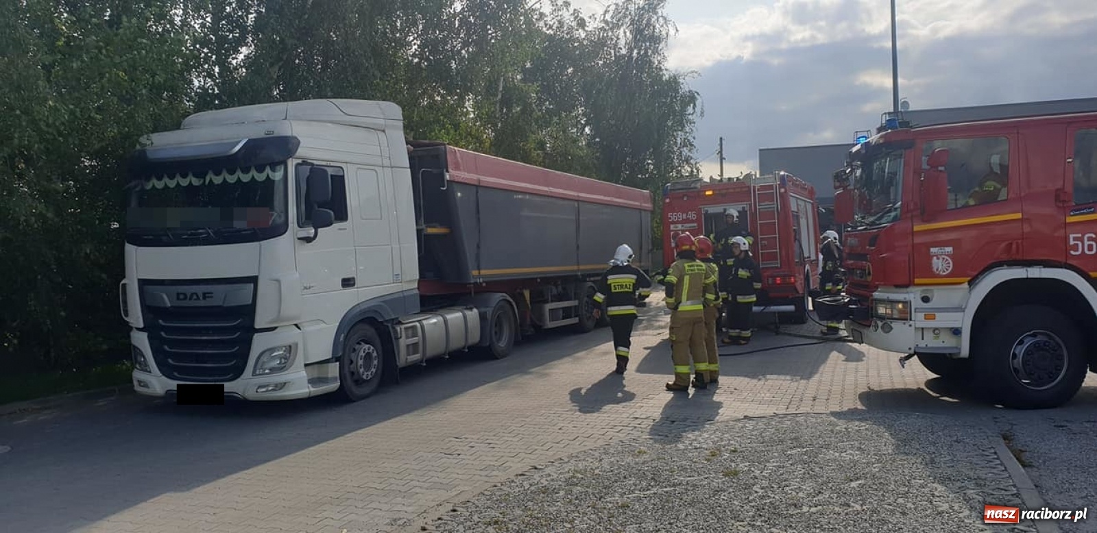 Zdjęcie w galerii na portalu naszraciborz.pl: Raport 998. Rowerzysta wtargnął wprost pod koła ciężarówki wiadomości z regionu