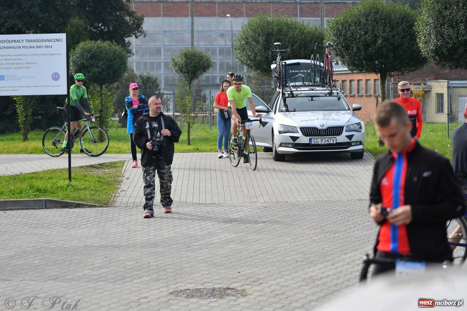 Zdjęcie w galerii na portalu naszraciborz.pl: Rowerem przez Polskę. 105 km przez ziemię raciborską  wiadomości z regionu