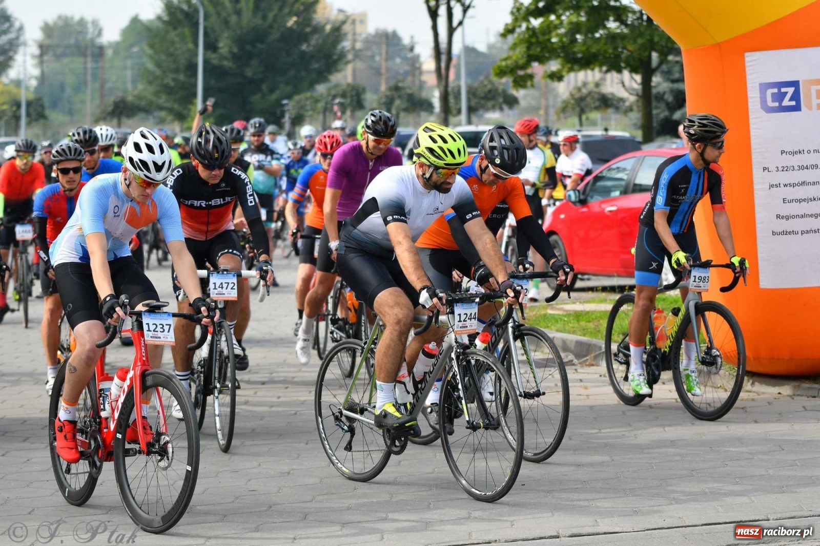 Zdjęcie w galerii na portalu naszraciborz.pl: Rowerem przez Polskę. 105 km przez ziemię raciborską  wiadomości z regionu