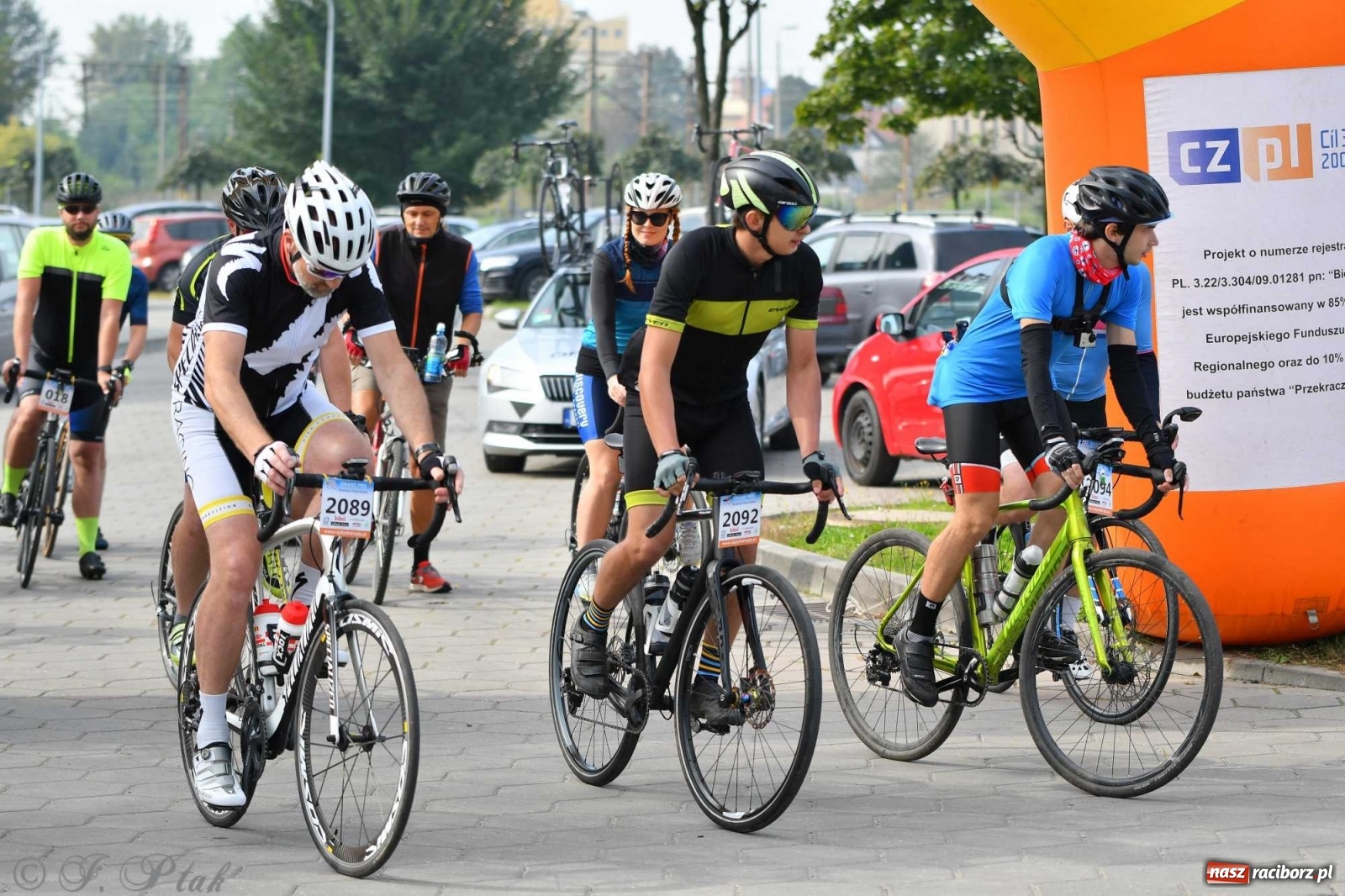 Zdjęcie w galerii na portalu naszraciborz.pl: Rowerem przez Polskę. 105 km przez ziemię raciborską  wiadomości z regionu