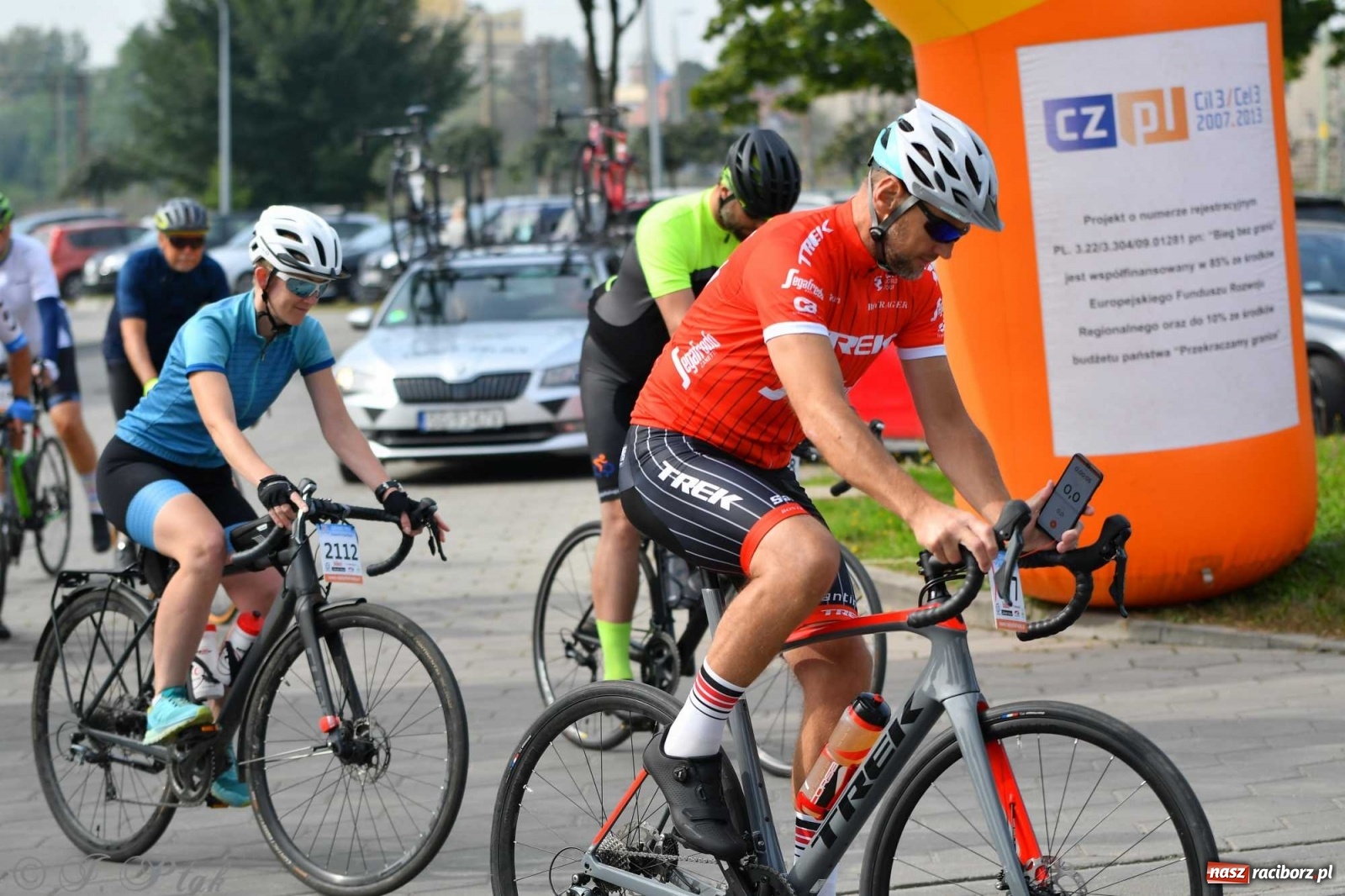 Zdjęcie w galerii na portalu naszraciborz.pl: Rowerem przez Polskę. 105 km przez ziemię raciborską  wiadomości z regionu