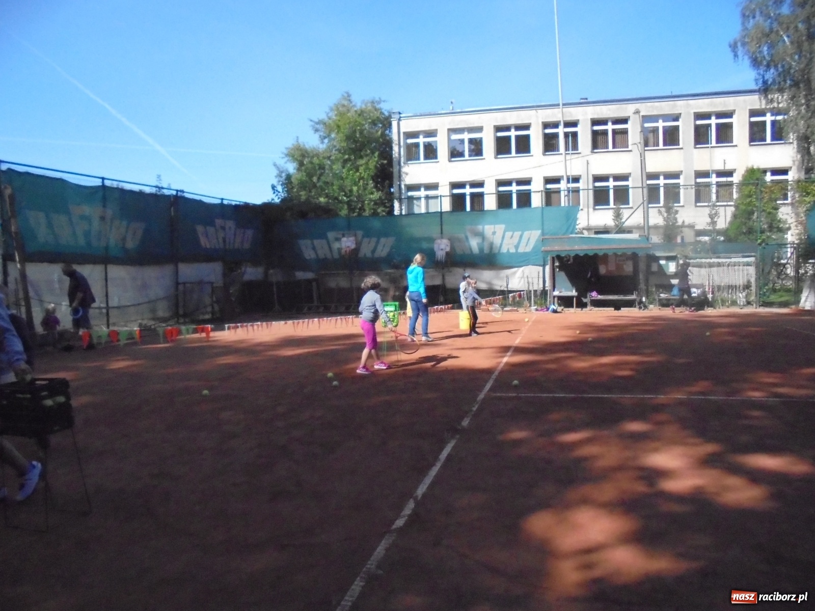 Zdjęcie w galerii na portalu naszraciborz.pl: Sportowy weekend na kortach TKKF Rafako wiadomości z regionu