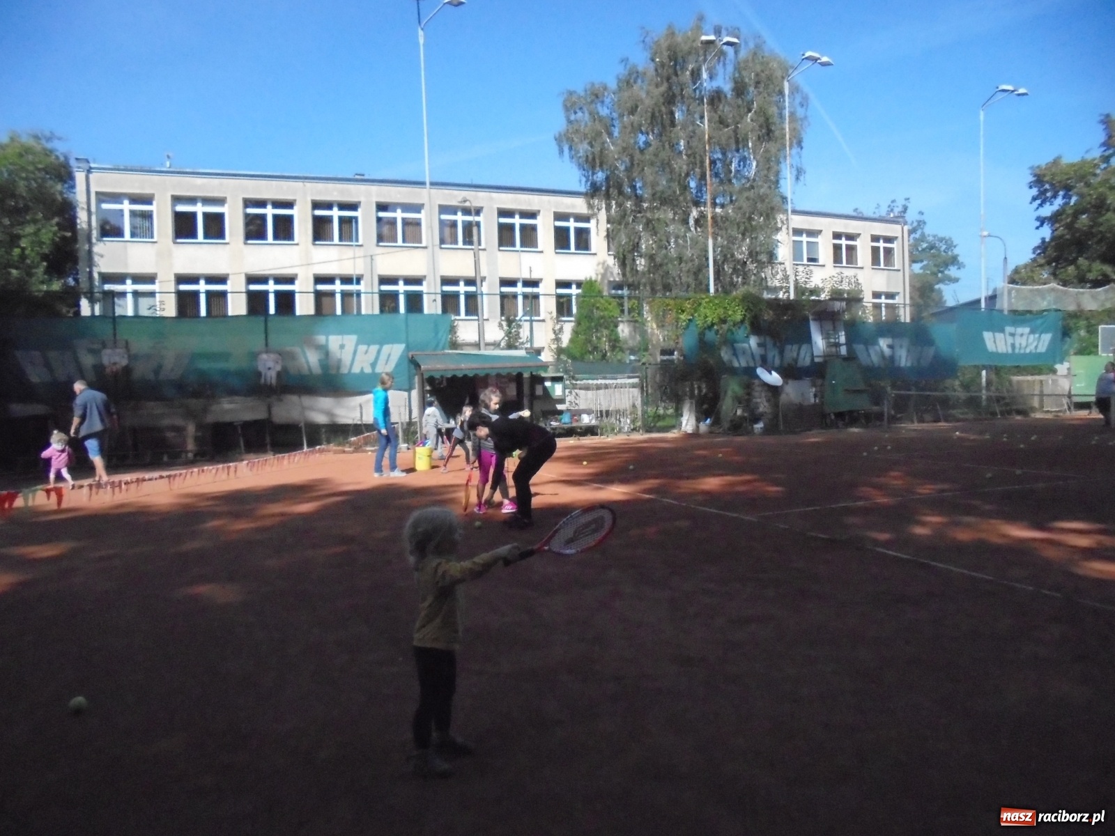 Zdjęcie w galerii na portalu naszraciborz.pl: Sportowy weekend na kortach TKKF Rafako wiadomości z regionu