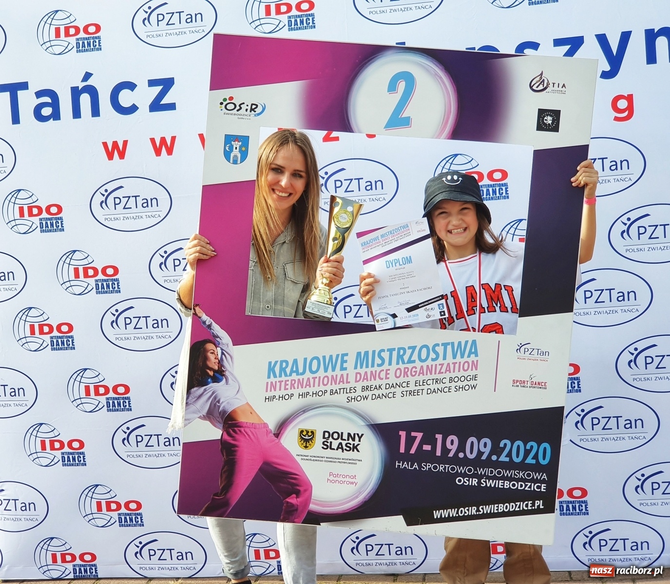Zdjęcie w galerii na portalu naszraciborz.pl: Tancerka Skazy wicemistrzynią Polski wiadomości z regionu