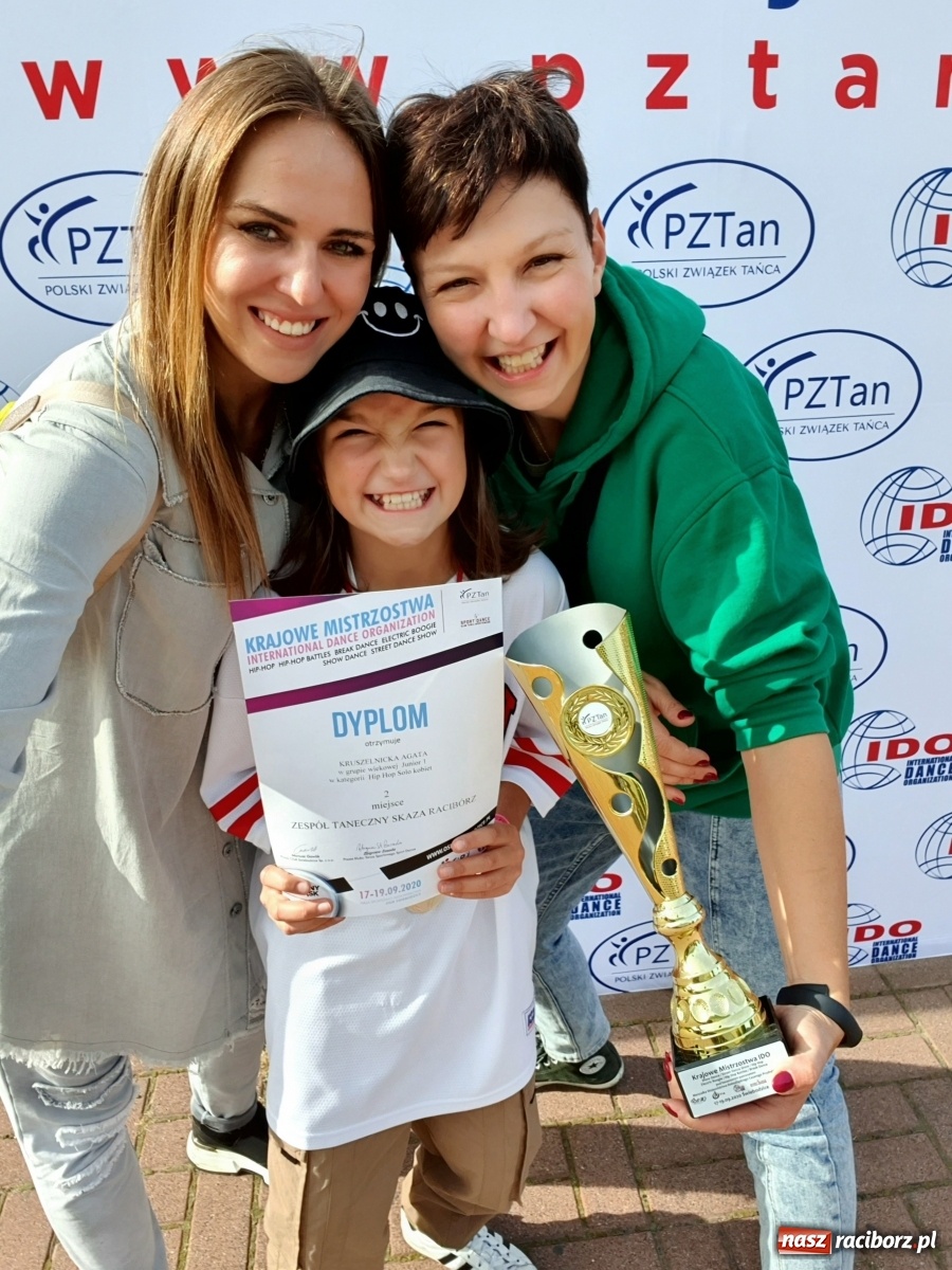 Zdjęcie w galerii na portalu naszraciborz.pl: Tancerka Skazy wicemistrzynią Polski wiadomości z regionu