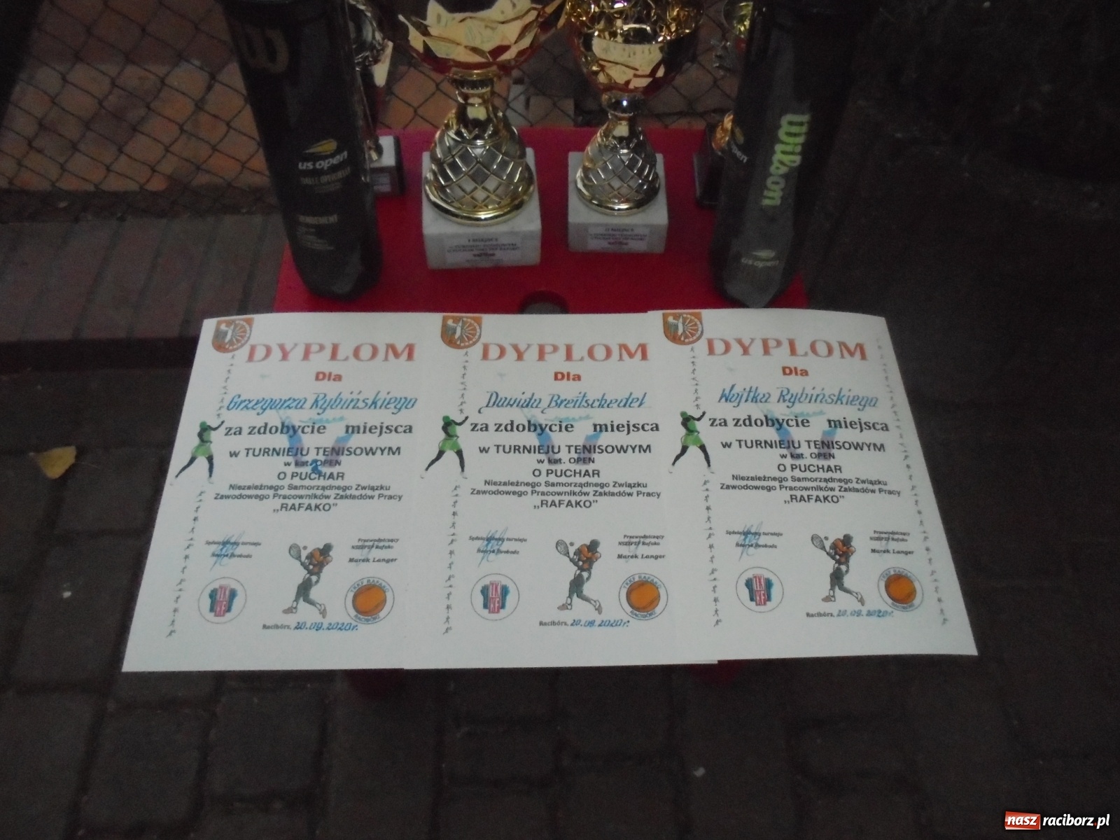 Zdjęcie w galerii na portalu naszraciborz.pl: Wojciech Rybiński zwycięzcą rywalizacji o puchar NSZZ PZP Rafako wiadomości z regionu