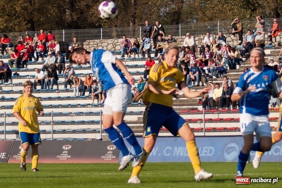 Zdjęcie w galerii na portalu naszraciborz.pl: Unitki przegrały z Brøndby wiadomości z regionu