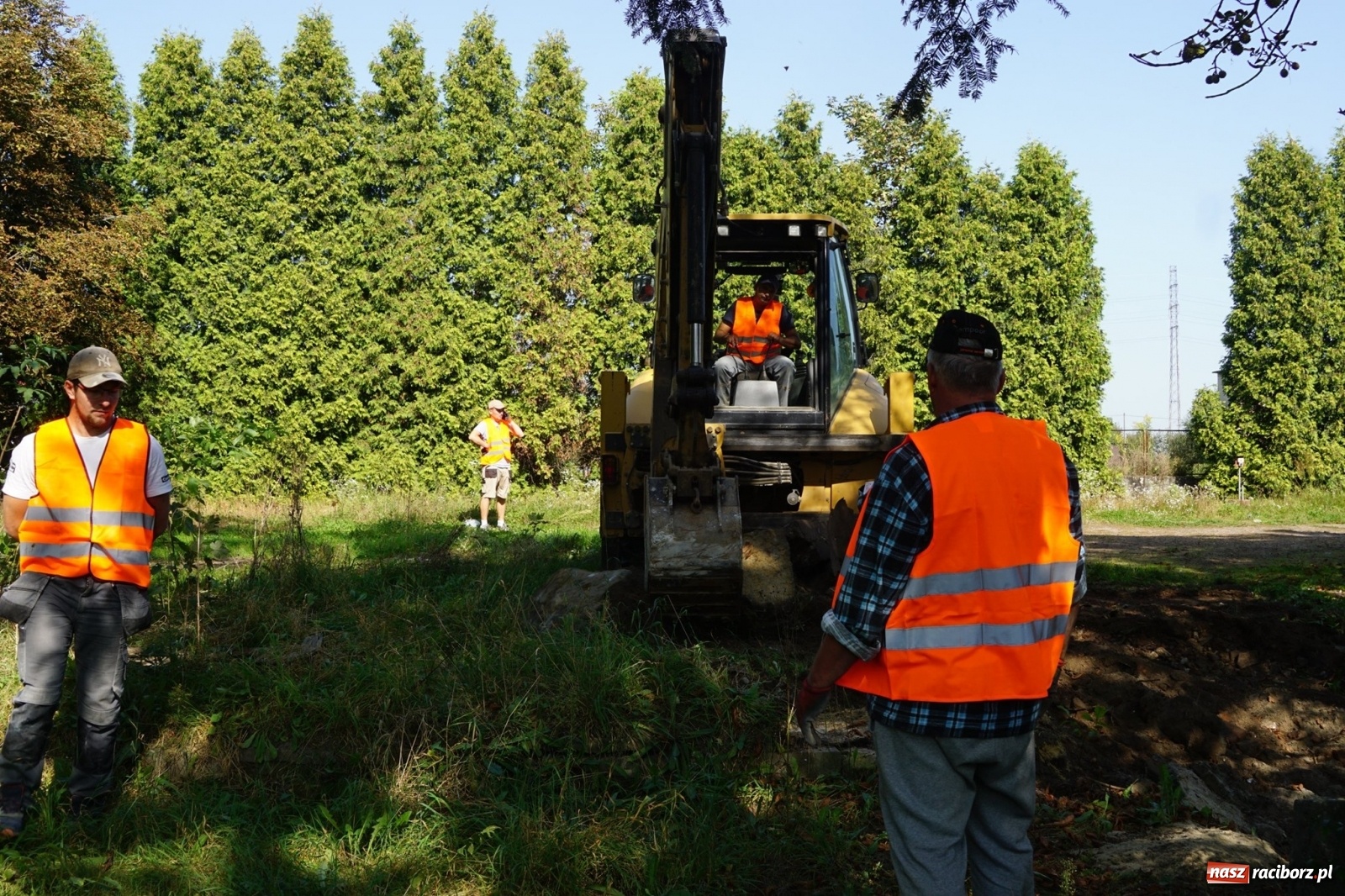 Zdjęcie w galerii na portalu naszraciborz.pl: Na Płoni ruszyła budowa PSZOK-a  wiadomości z regionu