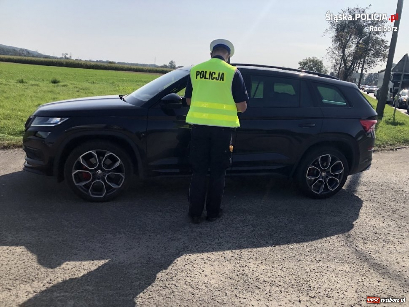Zdjęcie w galerii na portalu naszraciborz.pl: Road Safety Days z raciborską drogówką wiadomości z regionu