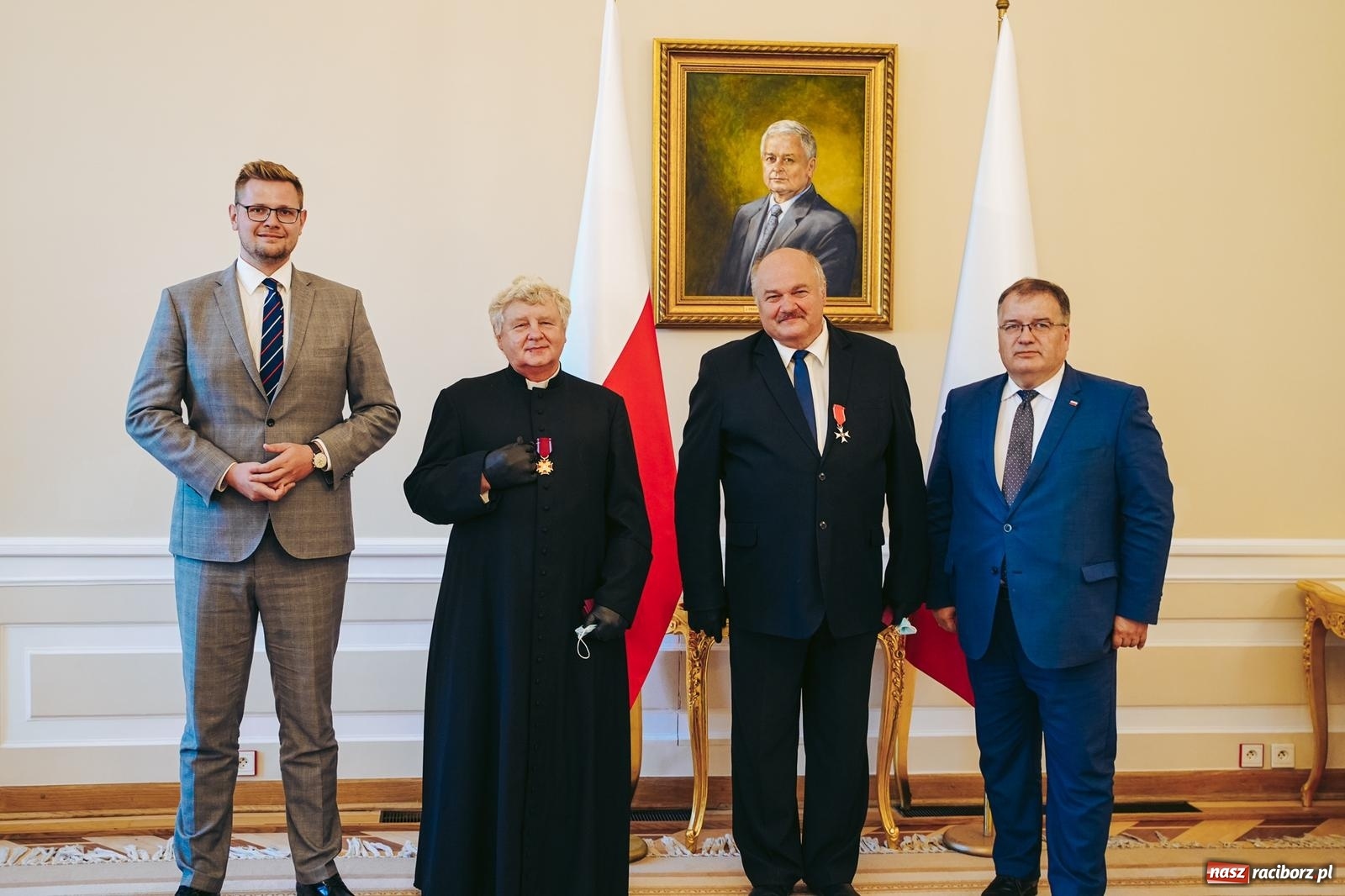 Zdjęcie w galerii na portalu naszraciborz.pl: Raciborzanie odznaczeni w Pałacu Prezydenckim wiadomości z regionu