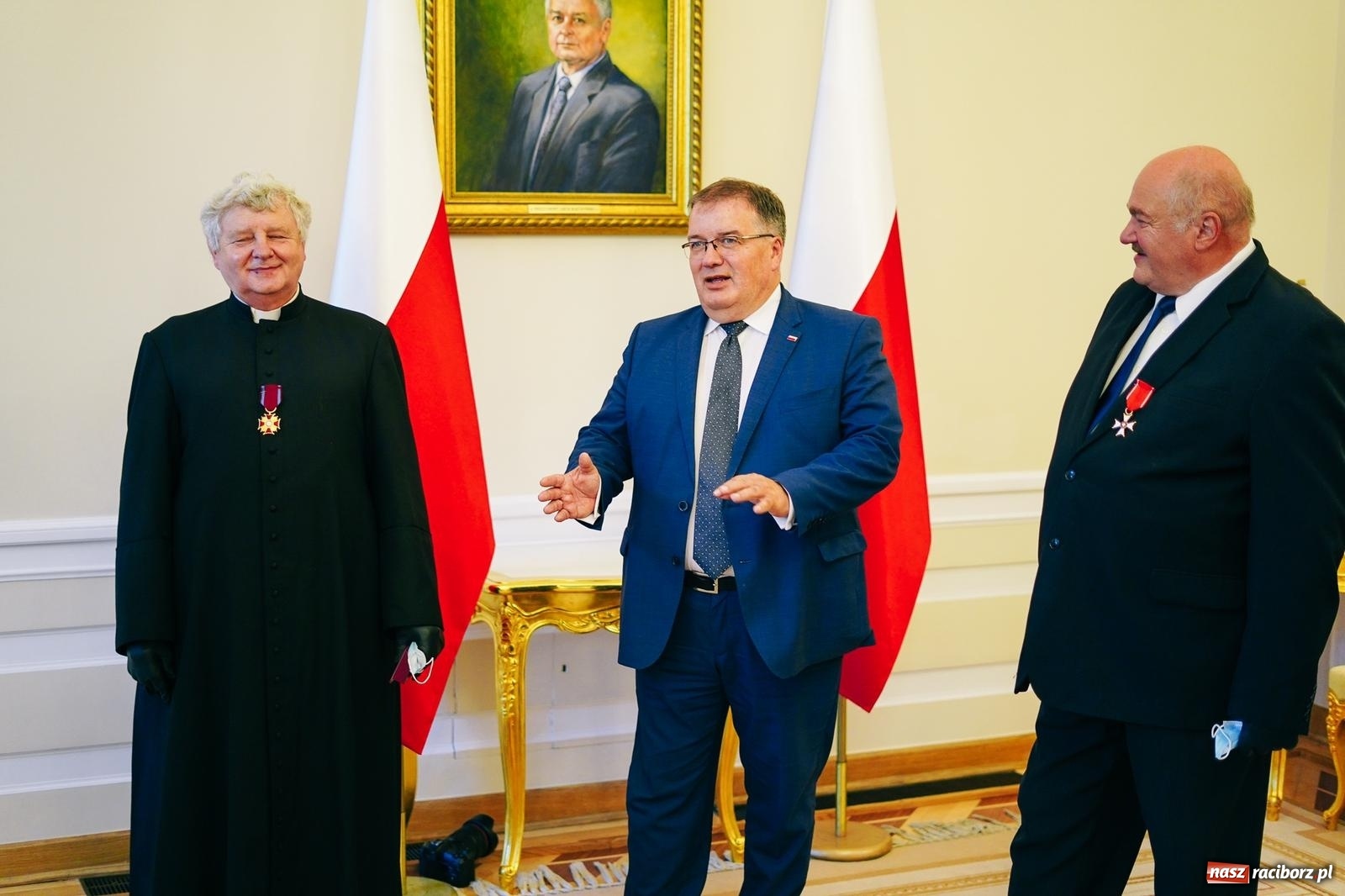 Zdjęcie w galerii na portalu naszraciborz.pl: Raciborzanie odznaczeni w Pałacu Prezydenckim wiadomości z regionu