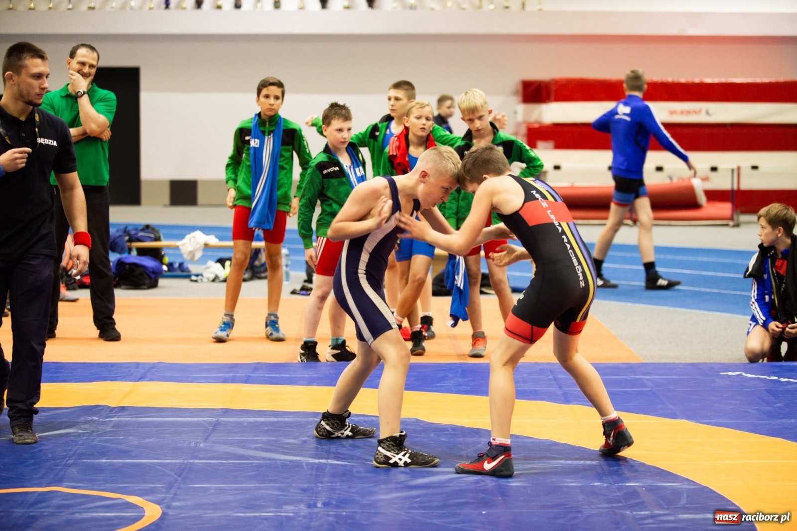 Zdjęcie w galerii na portalu naszraciborz.pl: Memoriał im. Grzegorza Pieronkiewicza w zapasach w stylu klasycznym młodzików wiadomości z regionu