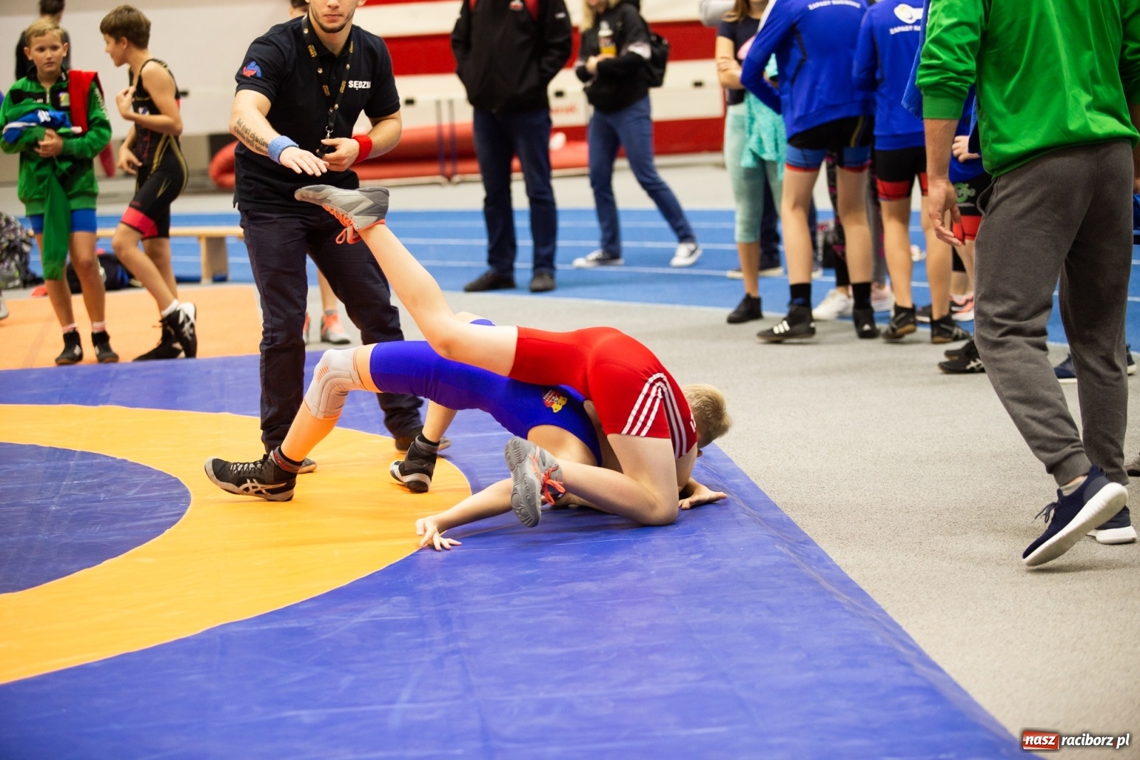 Zdjęcie w galerii na portalu naszraciborz.pl: Memoriał im. Grzegorza Pieronkiewicza w zapasach w stylu klasycznym młodzików wiadomości z regionu